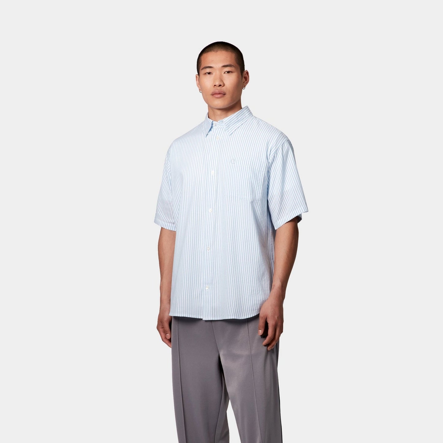 Phelps Stripe Shirt | Bluebird