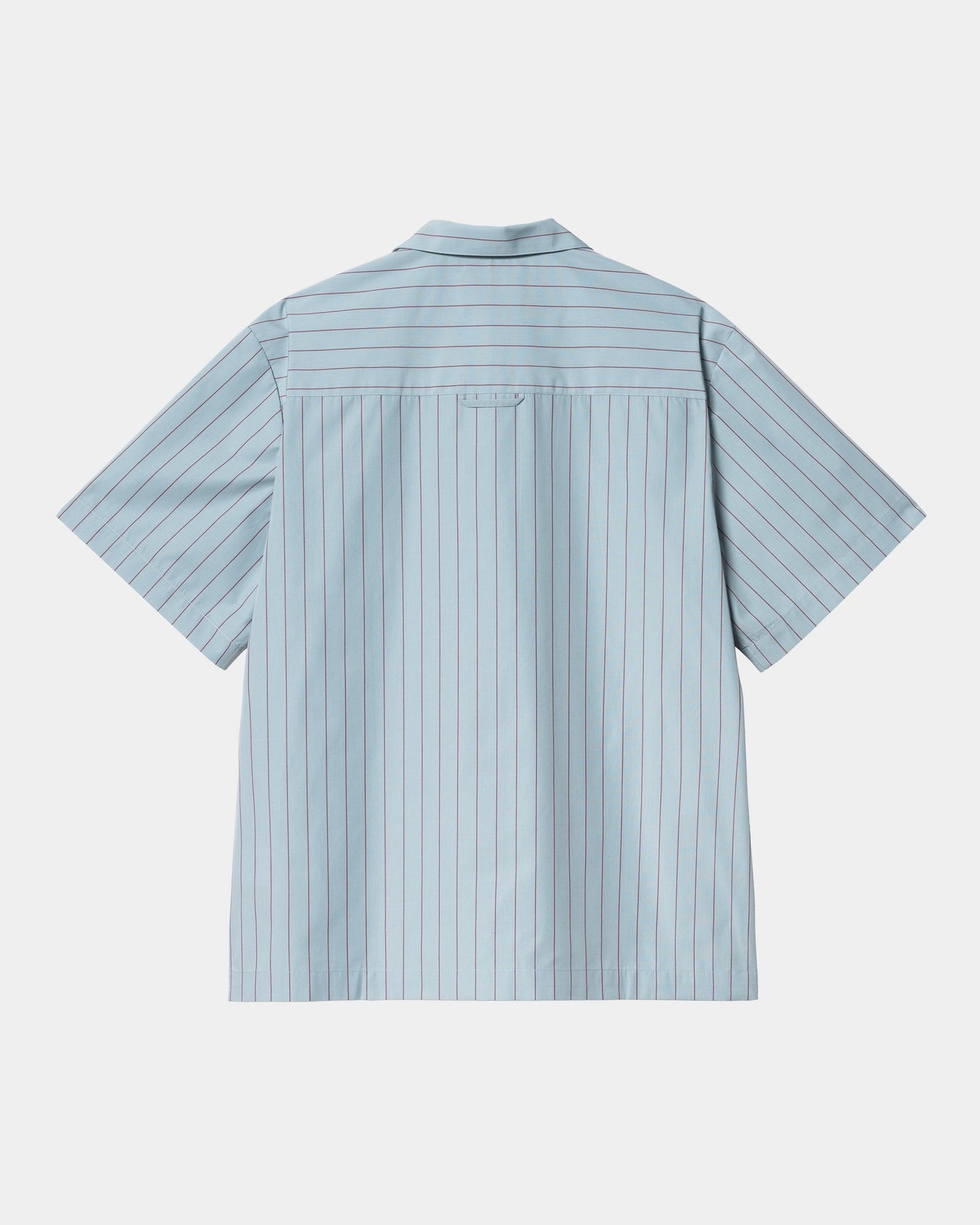 Hendry Shirt | Frosted Blue / Mulberry Seaton Stripe