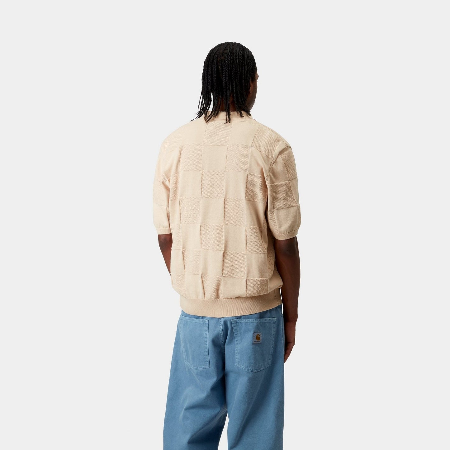 Checker Polo | Fleur De Sel