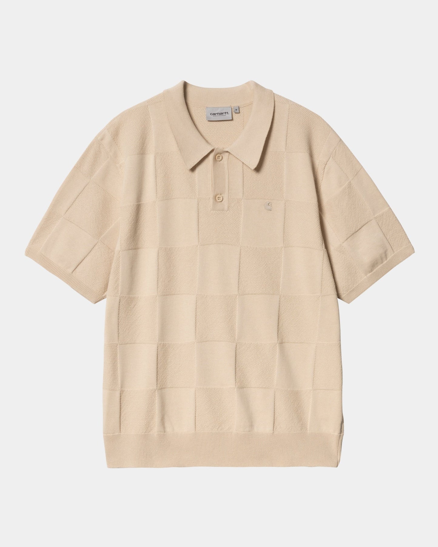 Checker Polo | Fleur De Sel