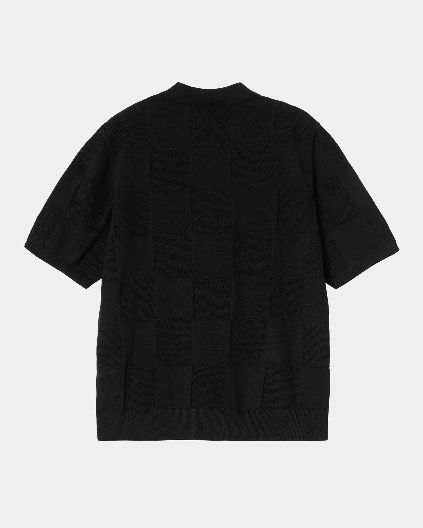 Checker Polo | Black