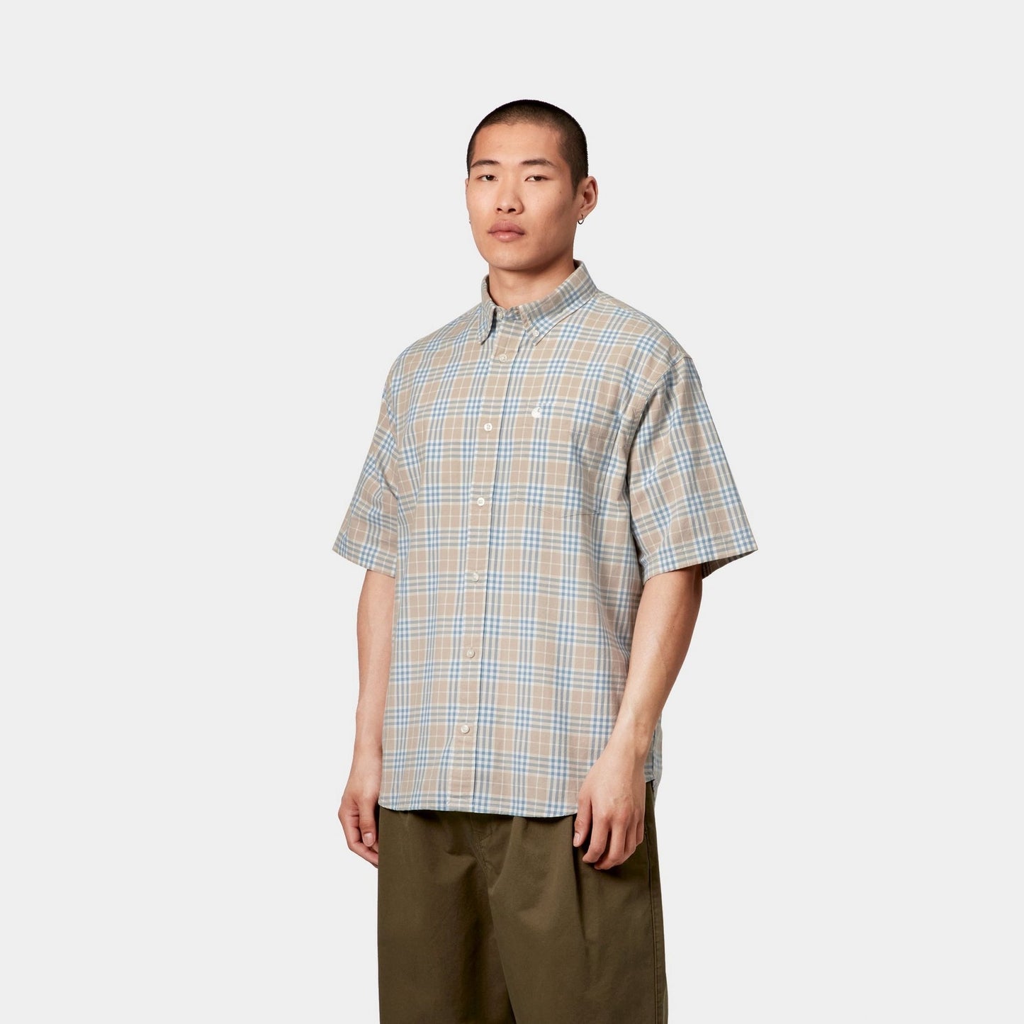 Niven Check Shirt | Wall / Wax