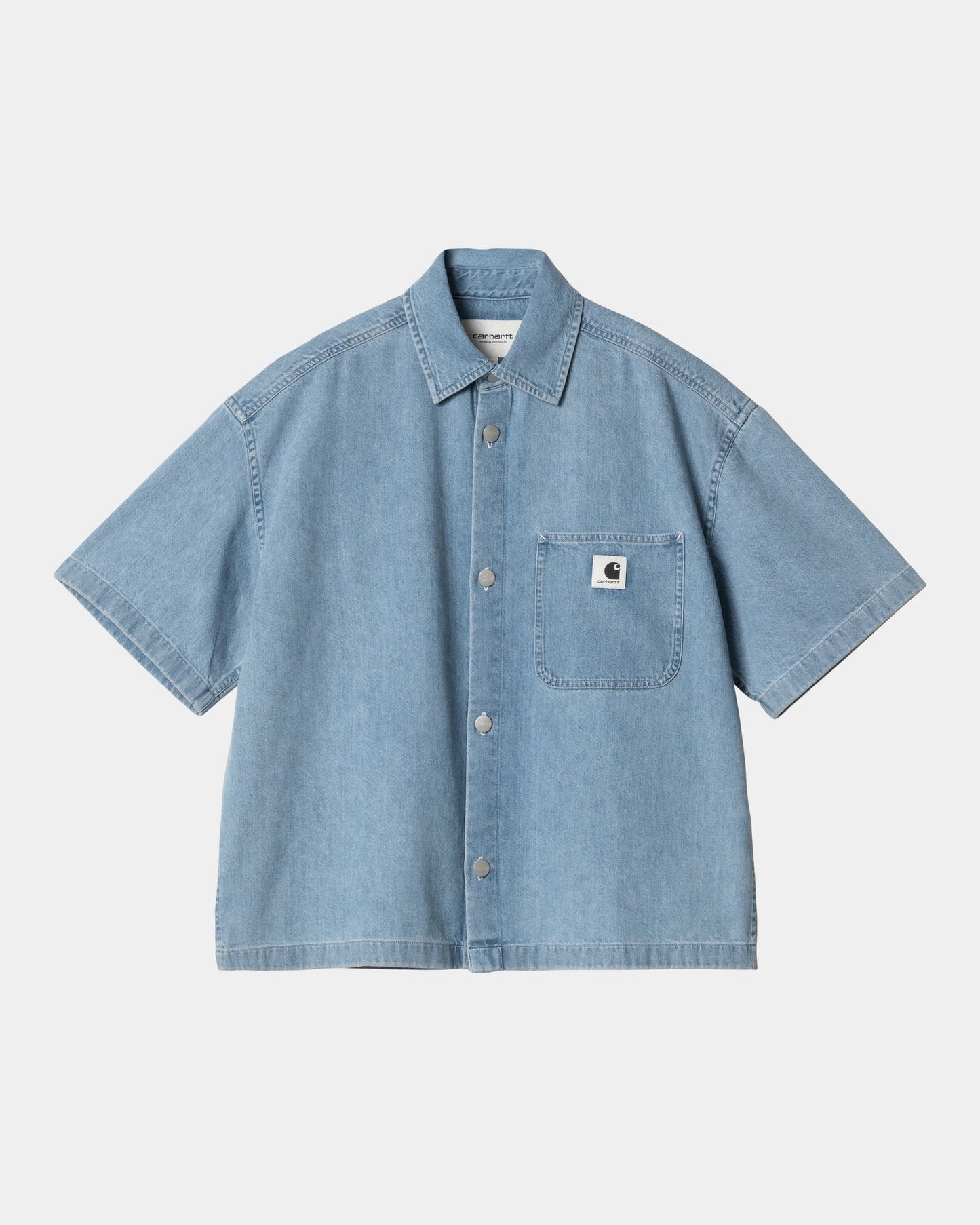 Lovilia Shirt | Blue (bleached)