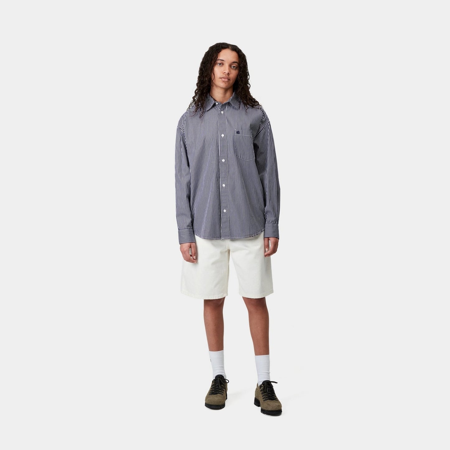 Arvin Stripe Shirt | Space / Space