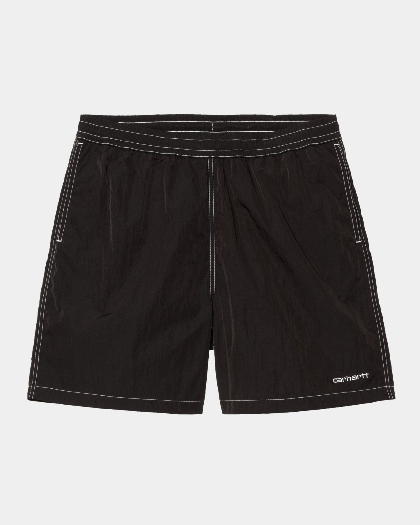 Canby Swim Trunks | Black / White