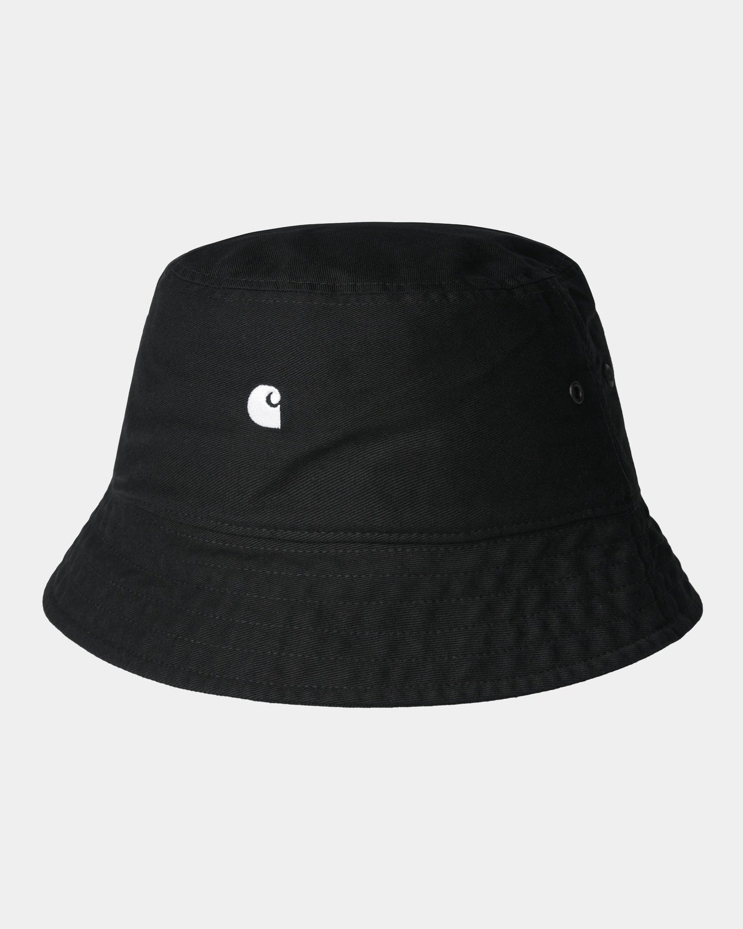 Madison Logo Bucket Hat | Black / White