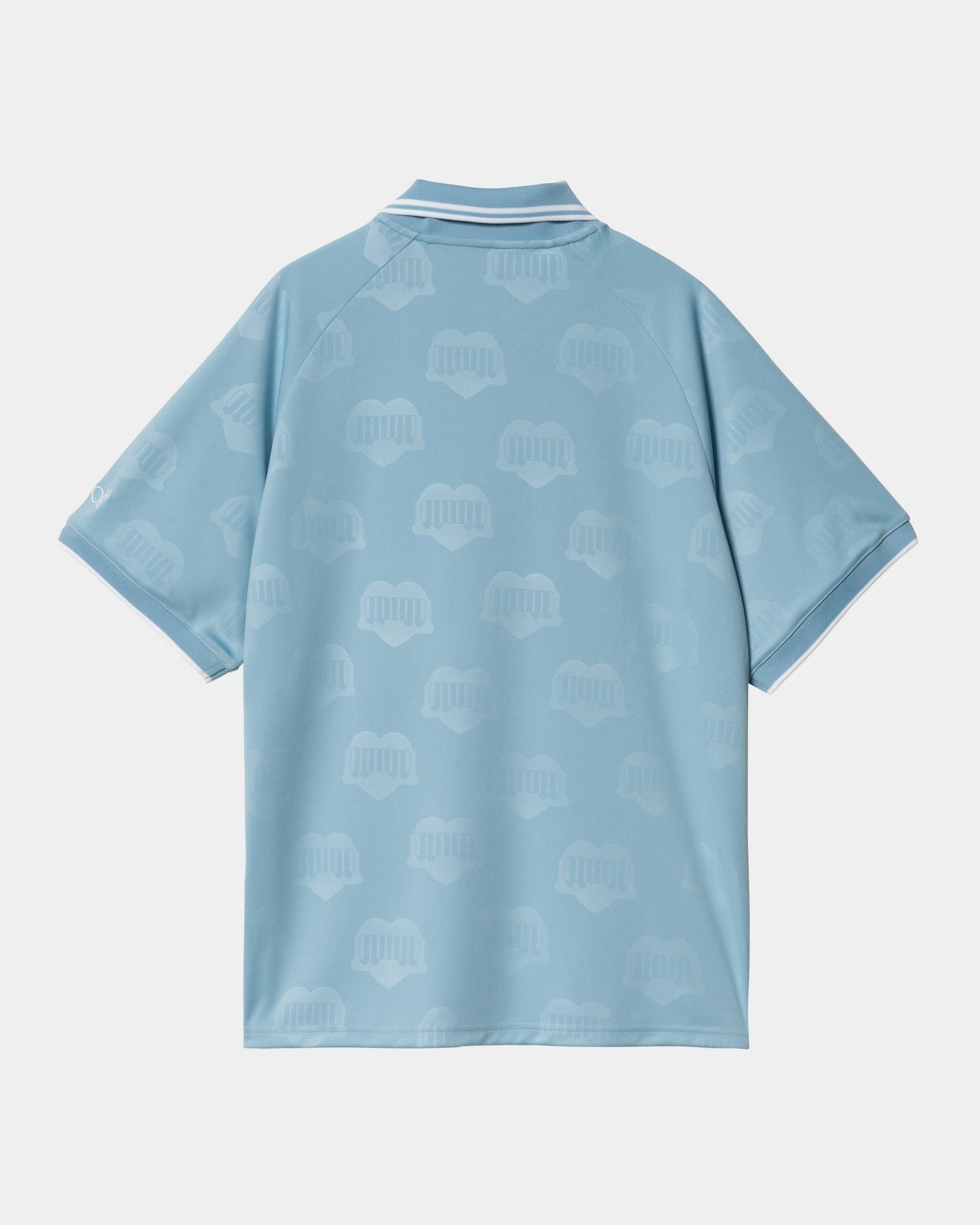 Hartt’s Football T-Shirt | Bluebird Heart Train Jacquard