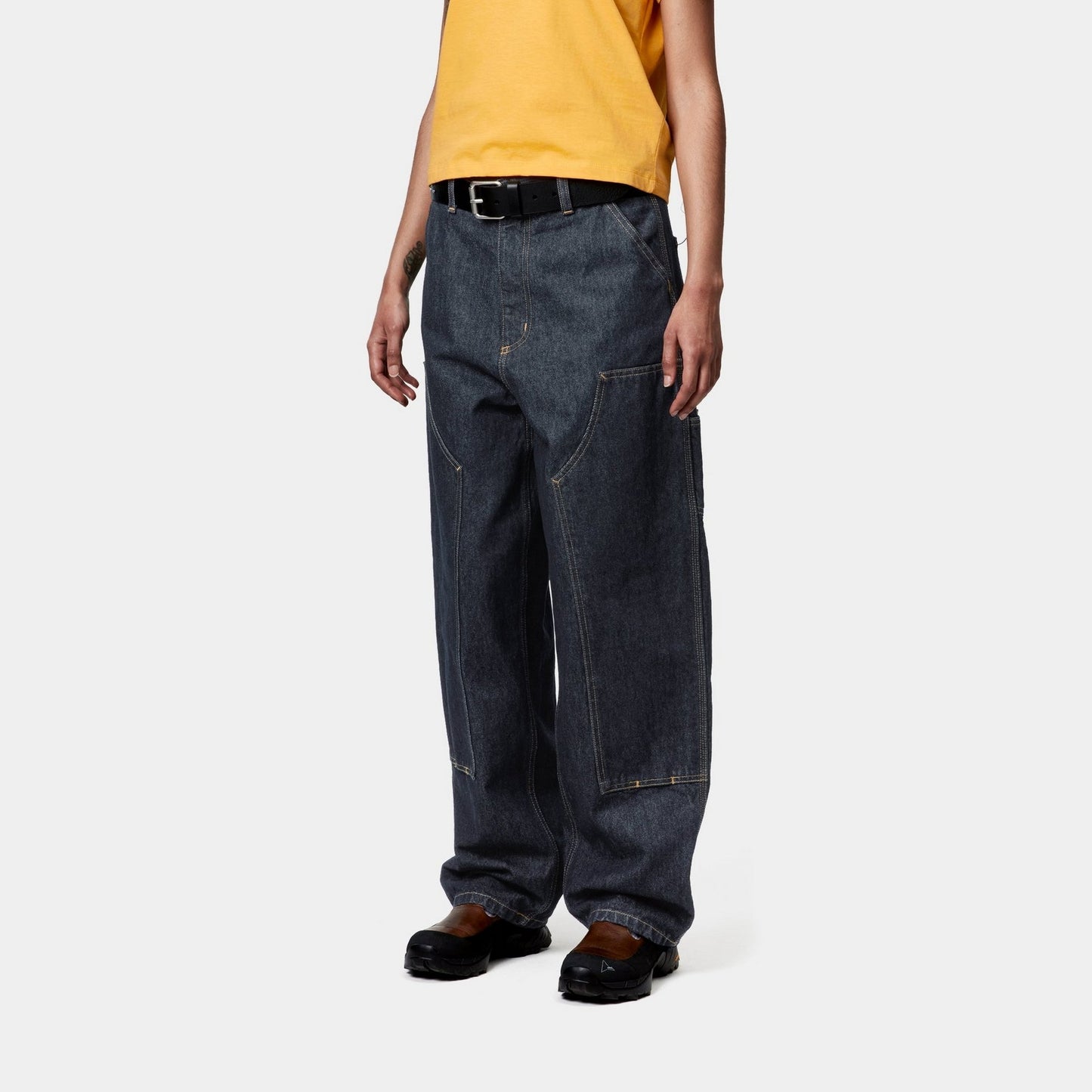 Women's Brandon Double Knee Pant | Blue