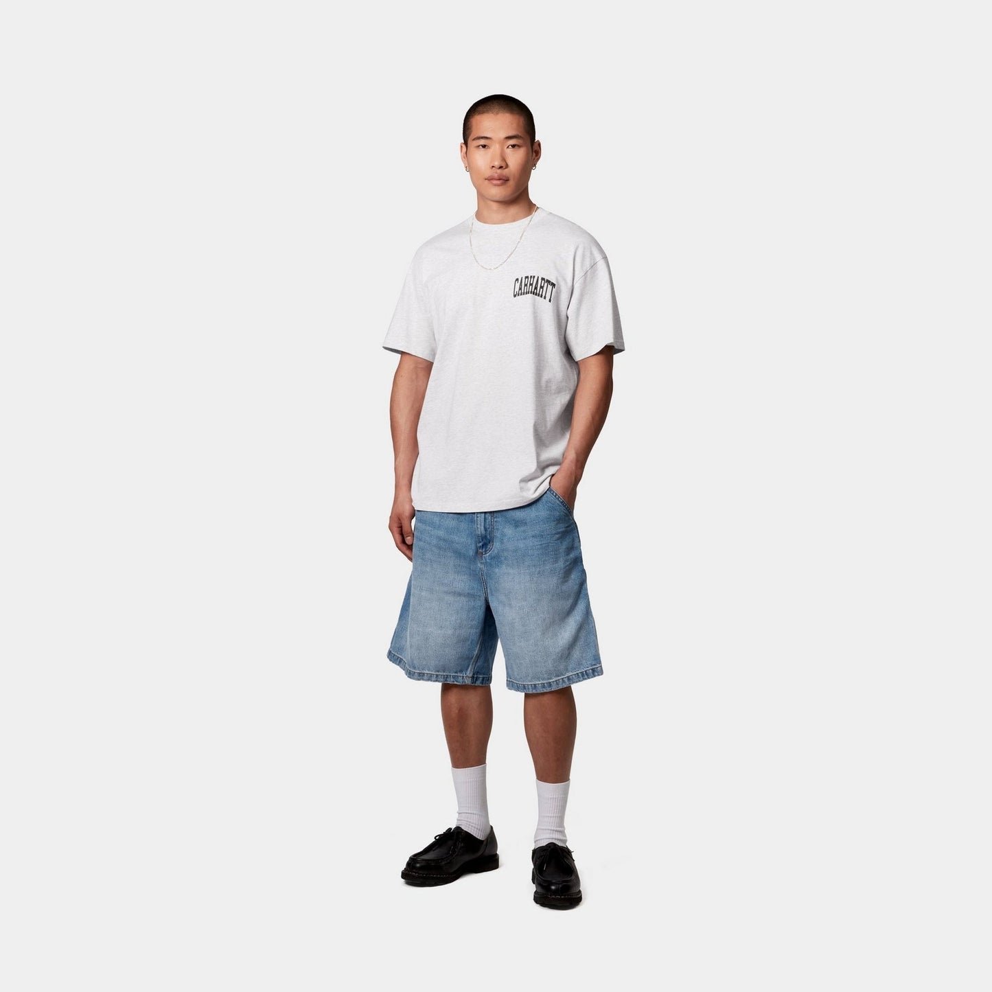 Logo T-Shirt | Ash Heather