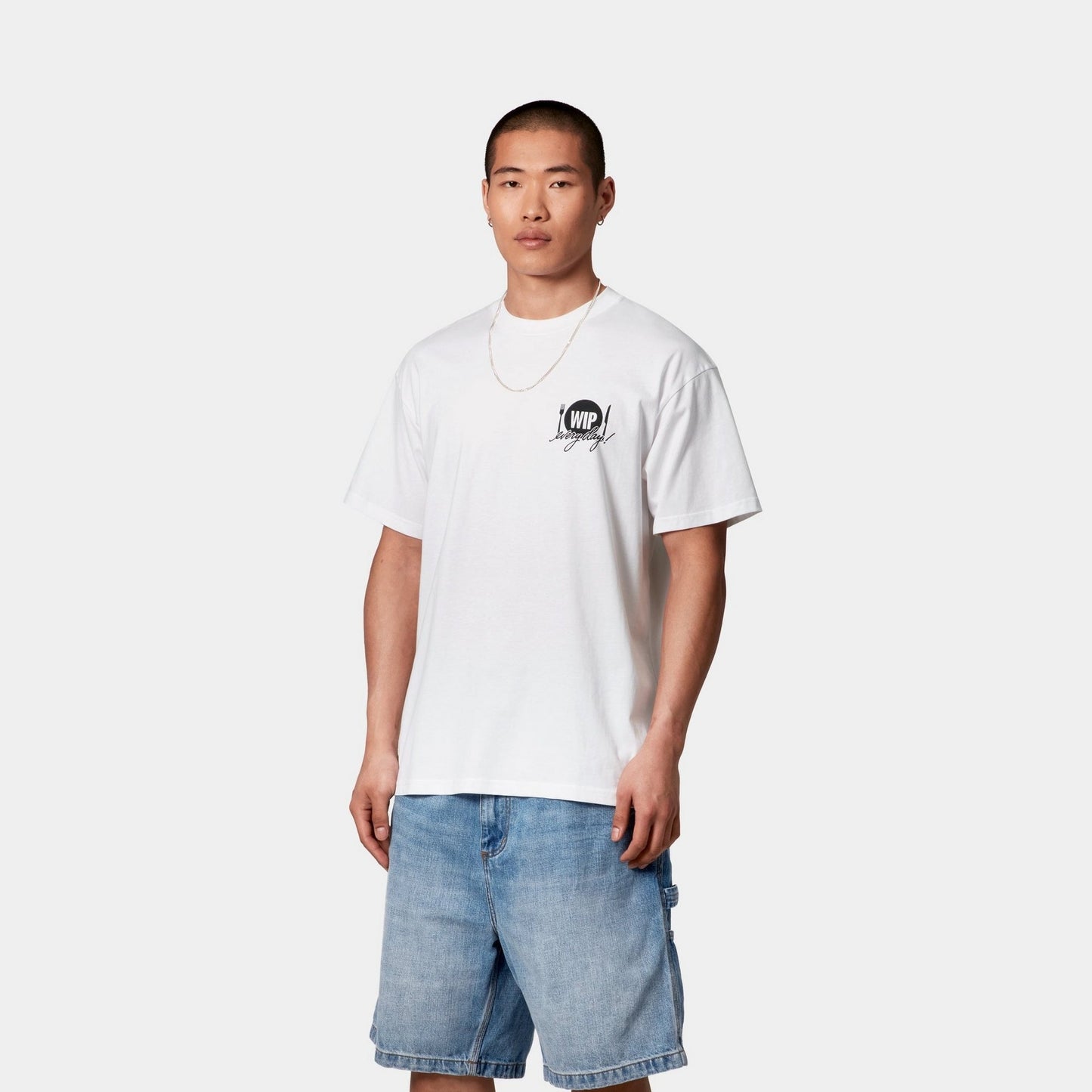 Catalogue T-Shirt | White / Black