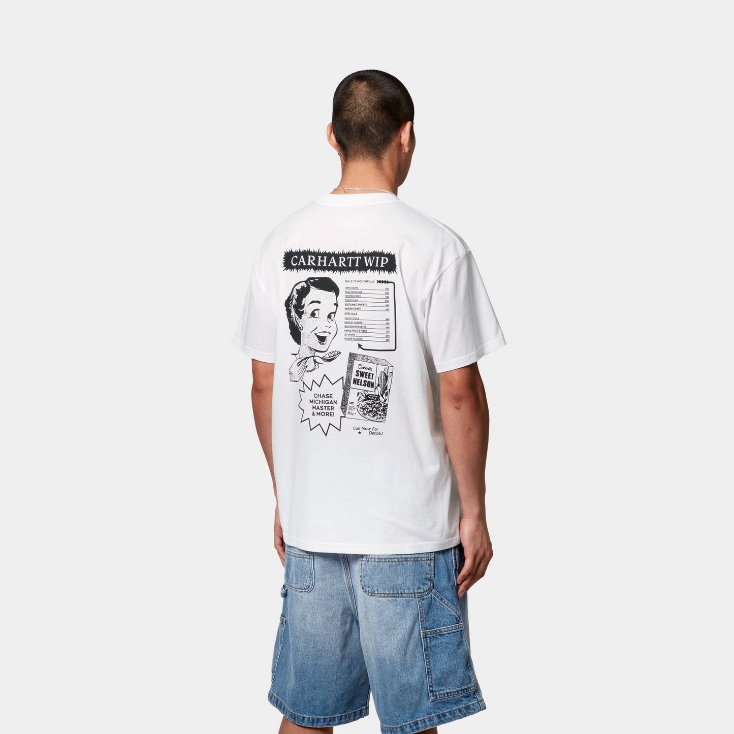 Catalogue T-Shirt | White / Black