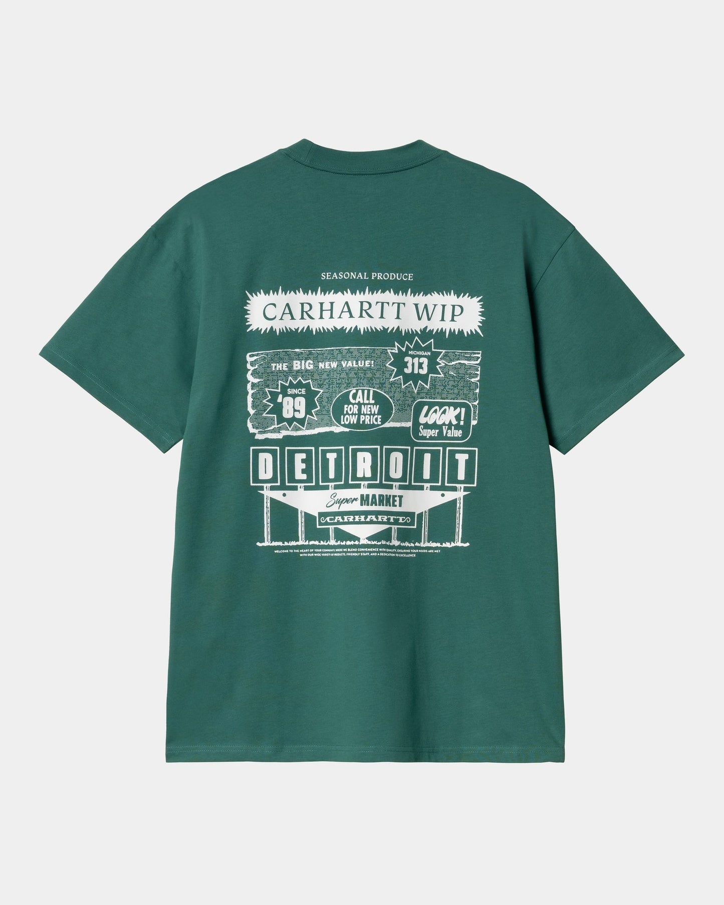 Catalogue T-Shirt | Rainforest / White