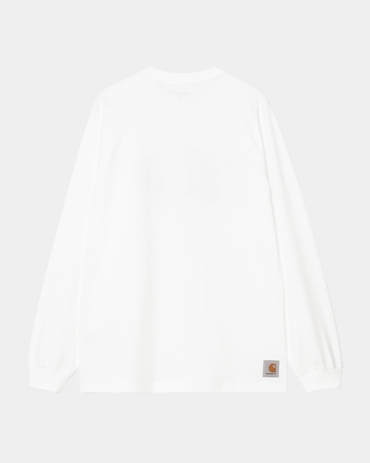 WIP Long Sleeve T-Shirt | White / Dusky Blue