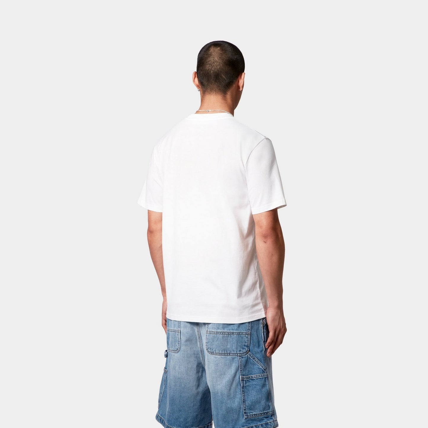Nevermind T-Shirt | White / Sodalite