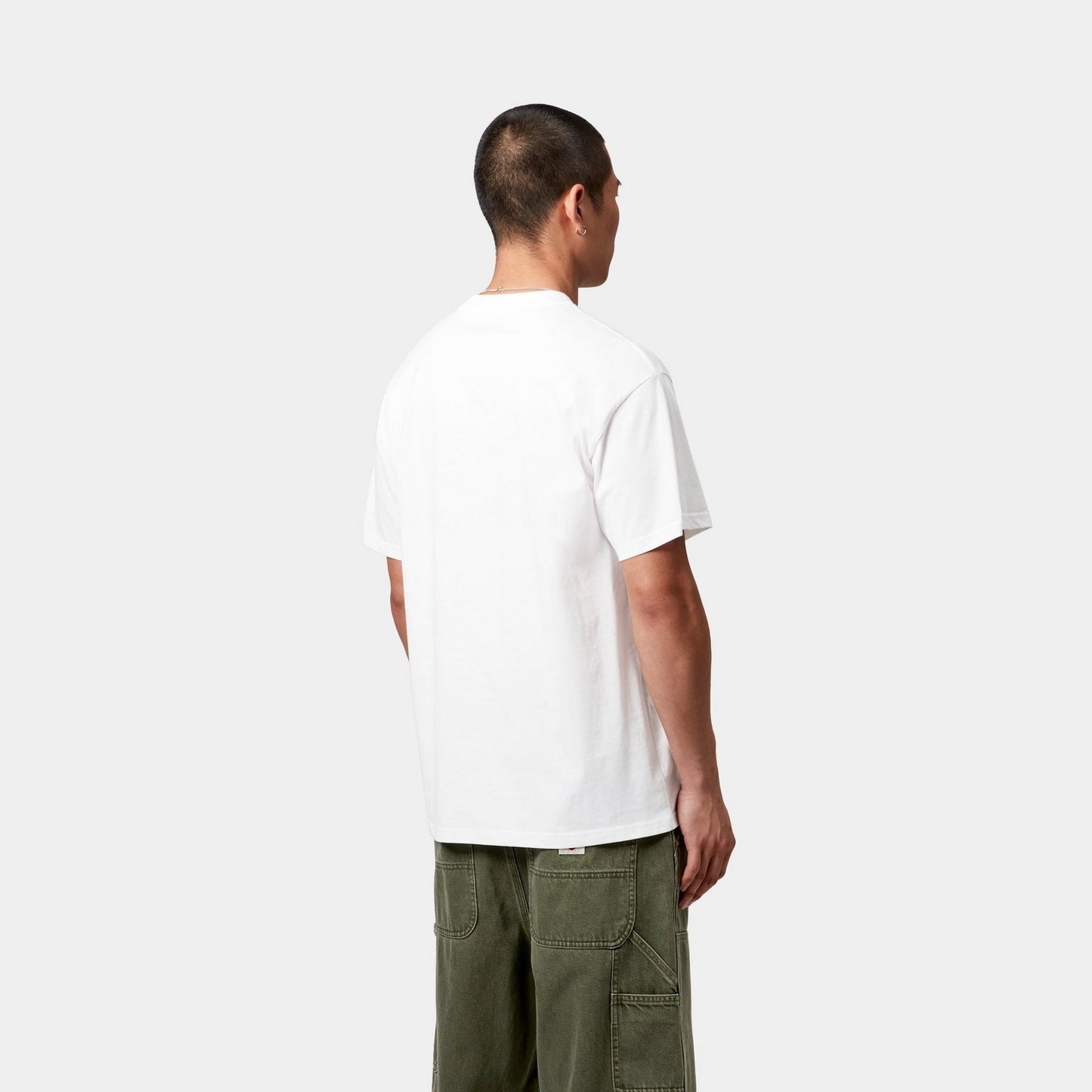 Crown Pocket T-Shirt | White