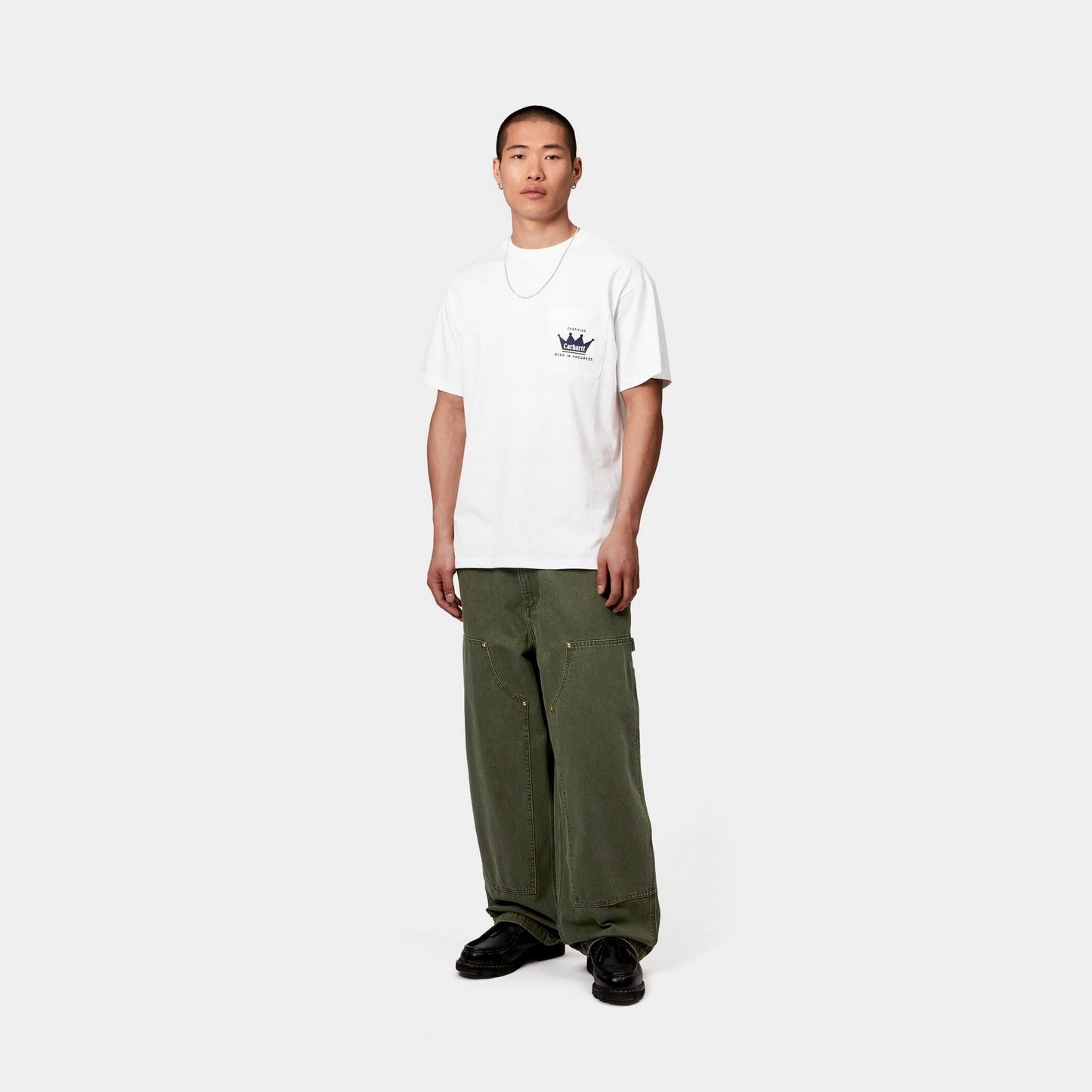 Crown Pocket T-Shirt | White