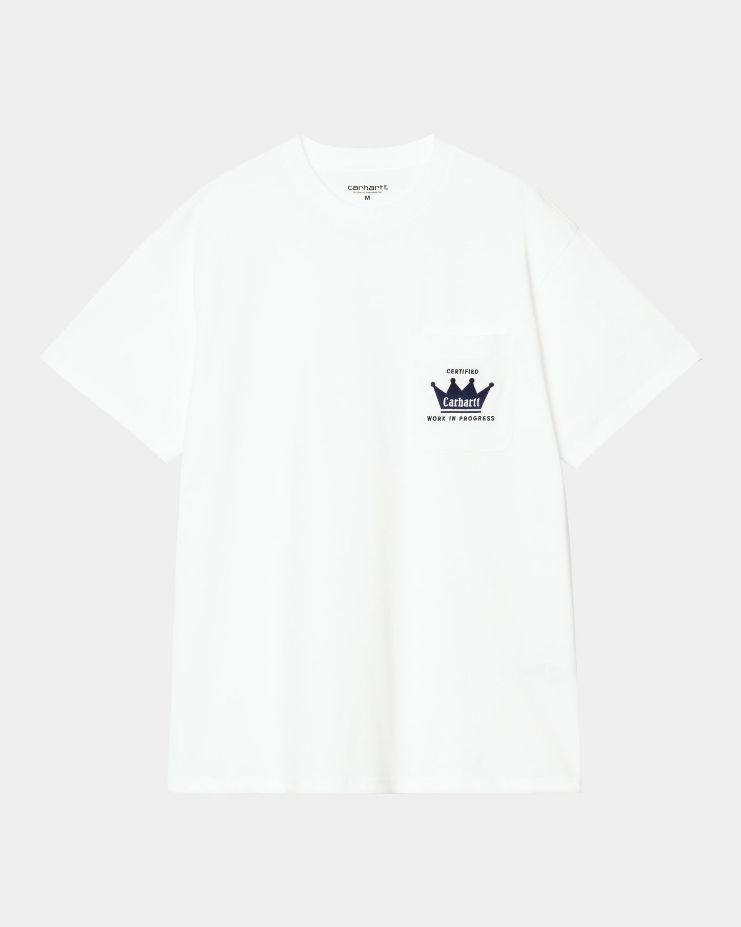 Crown Pocket T-Shirt | White