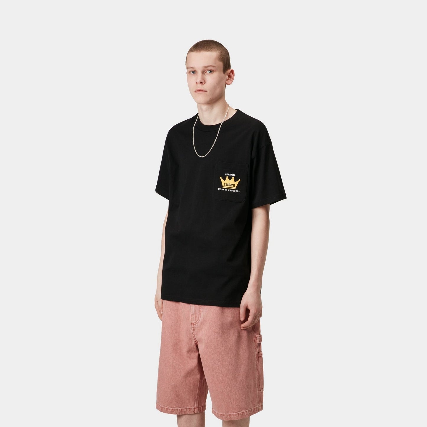 Crown Pocket T-Shirt | Black