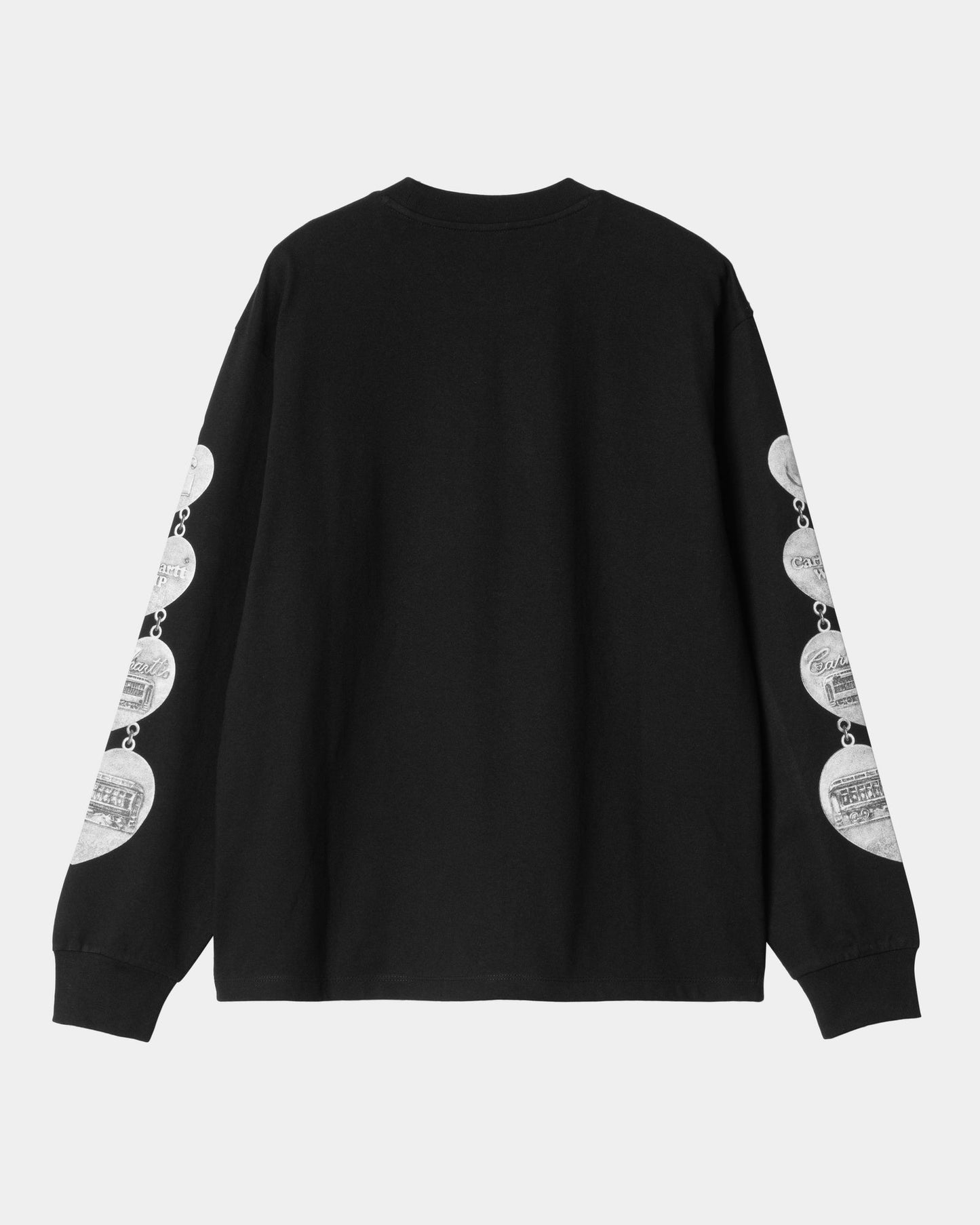 Women's Chain Long Sleeve T-Shirt | Black