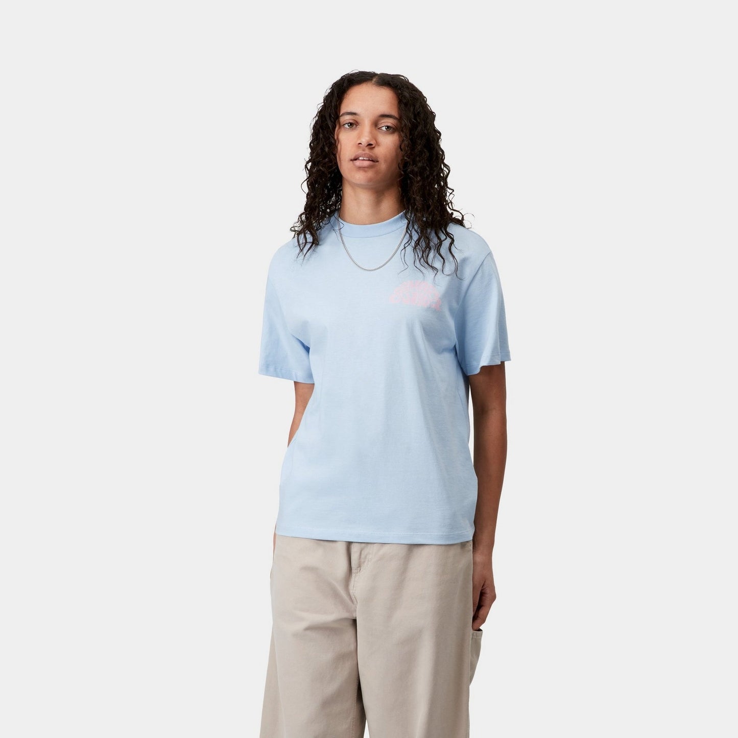 Women's Jazzy T-Shirt | Air Sky / Air Pink