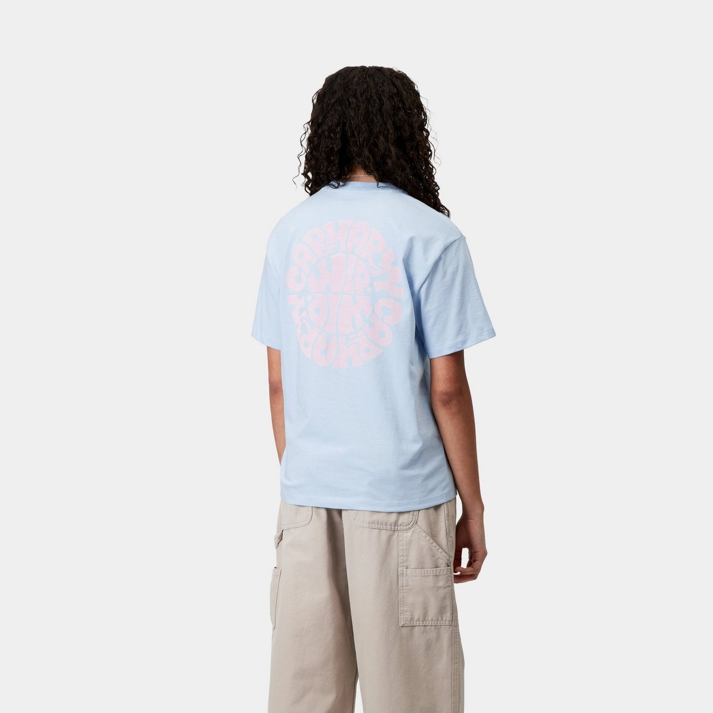 Women's Jazzy T-Shirt | Air Sky / Air Pink