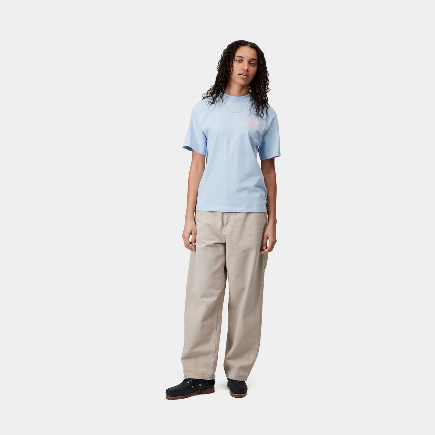 Women's Jazzy T-Shirt | Air Sky / Air Pink