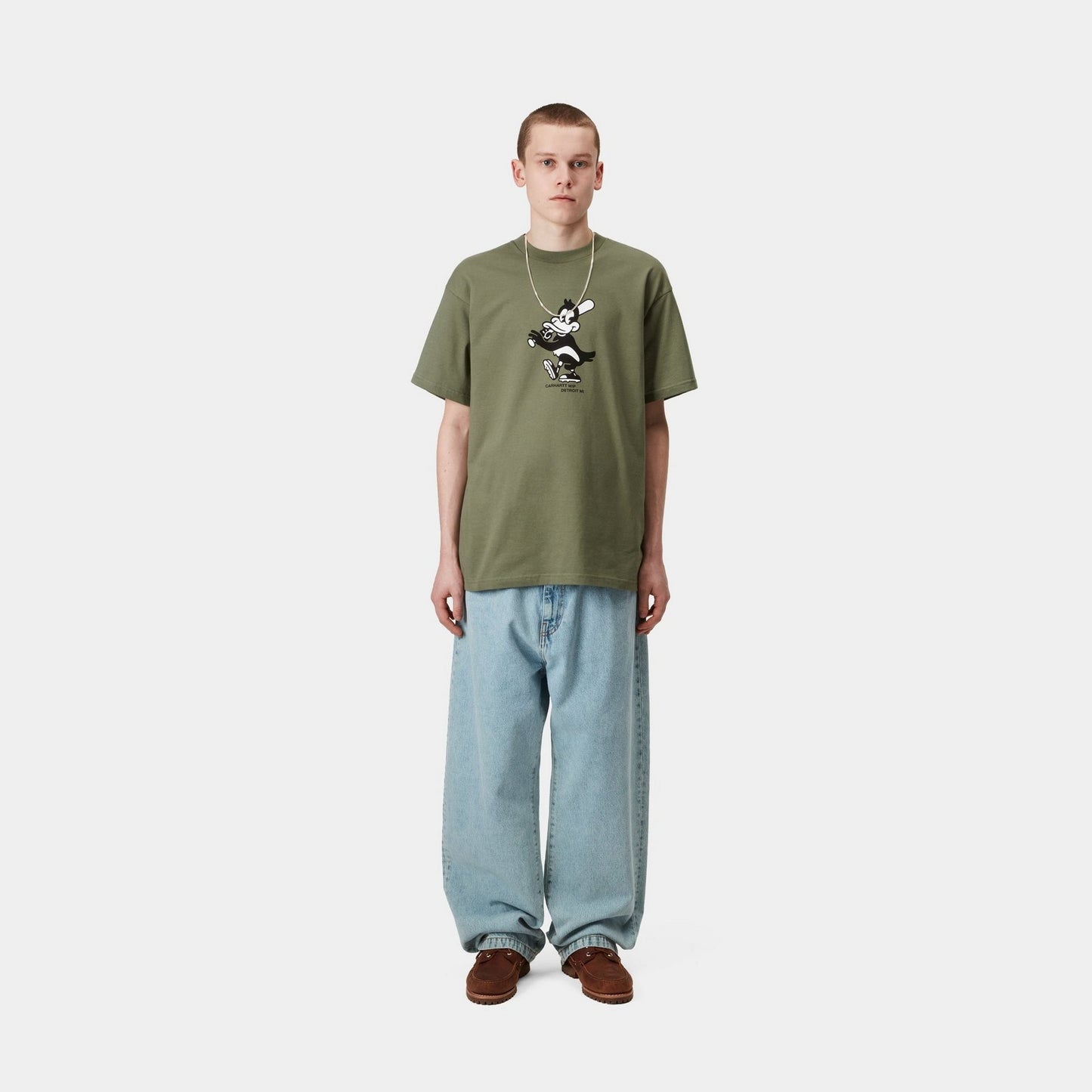 Home Run T-Shirt | Dollar Green
