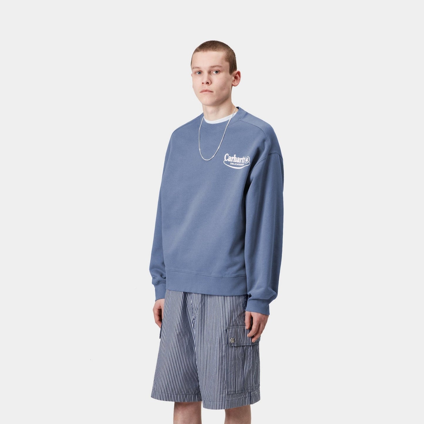 Catalogue Sweatshirt | Blue Iris / Air Pink