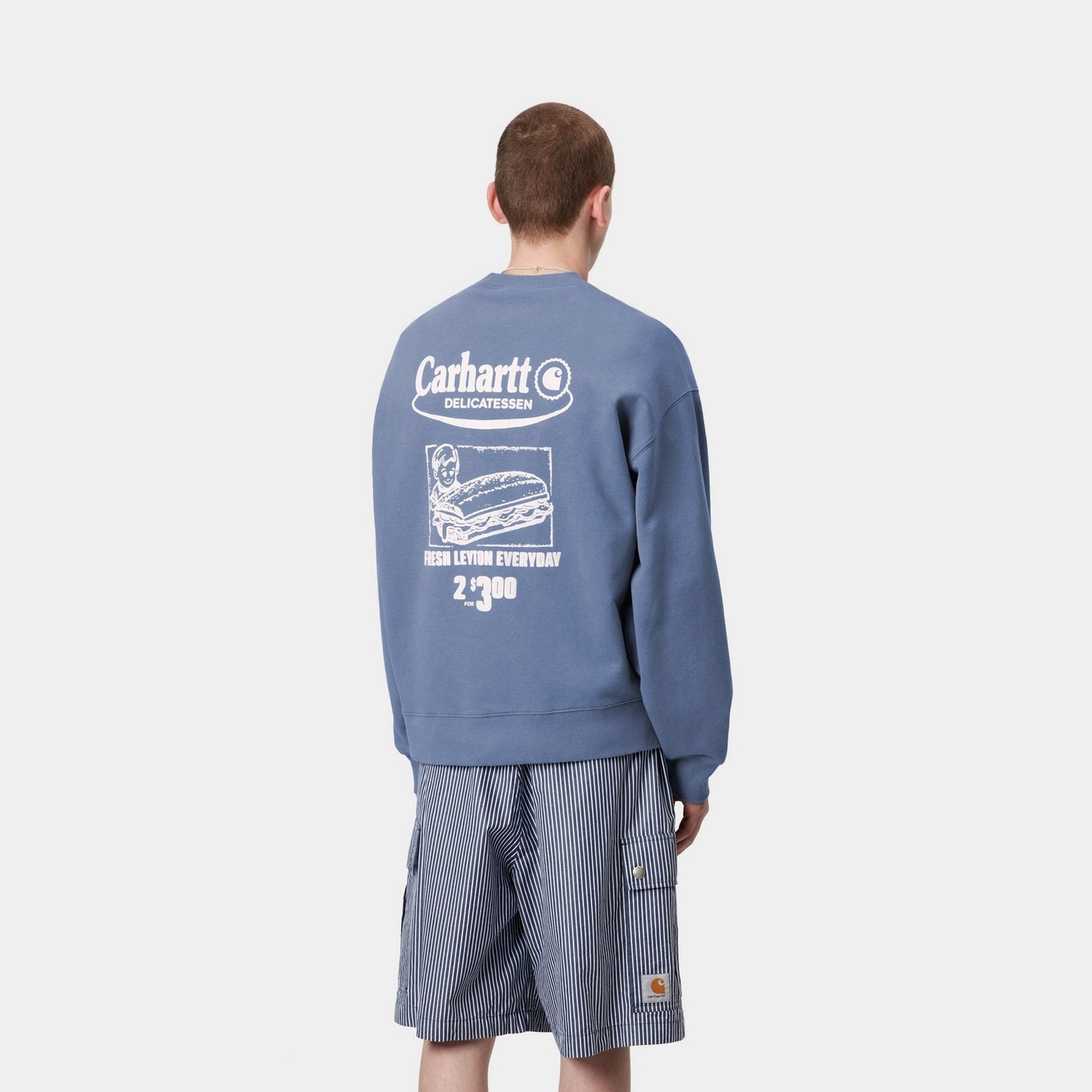 Catalogue Sweatshirt | Blue Iris / Air Pink