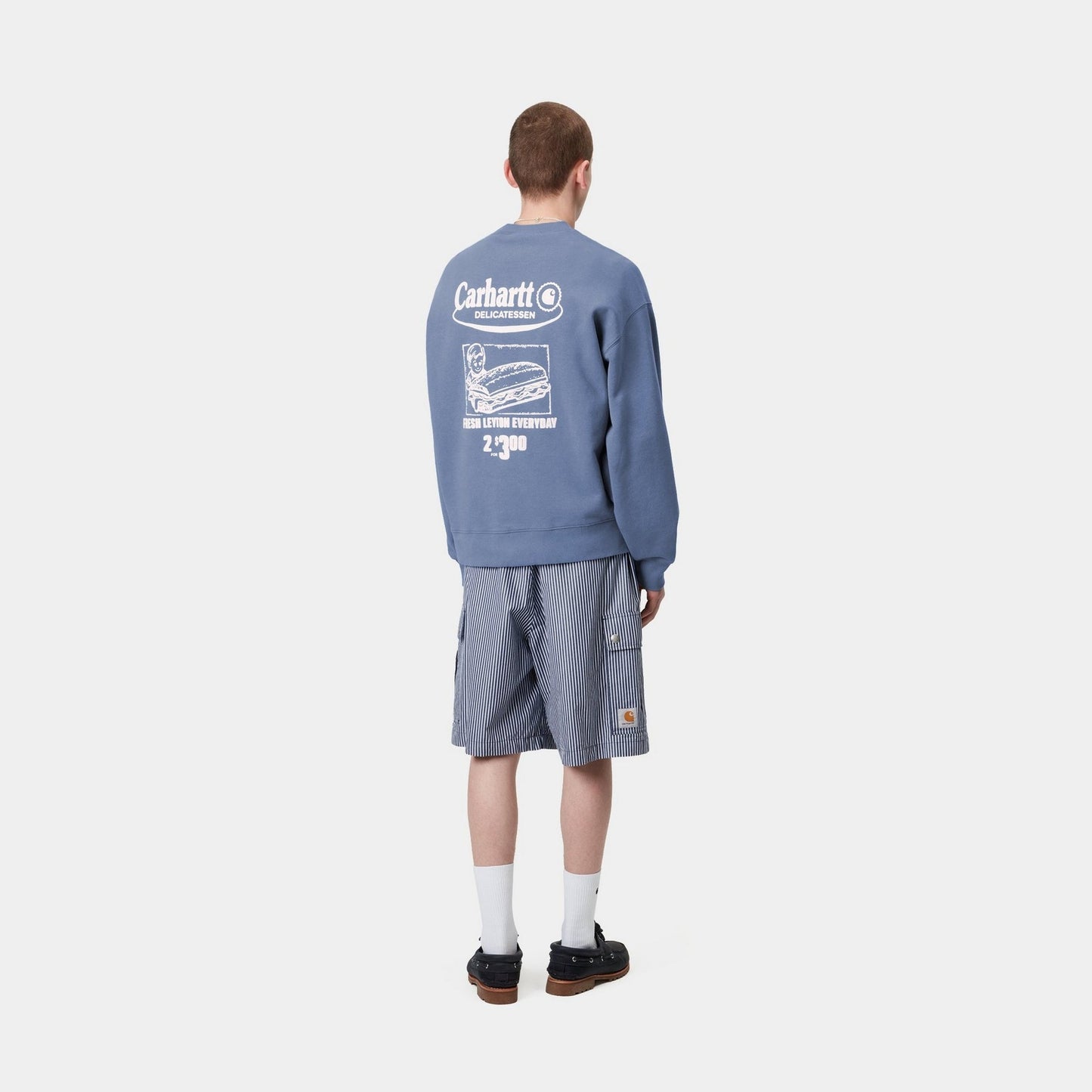 Catalogue Sweatshirt | Blue Iris / Air Pink