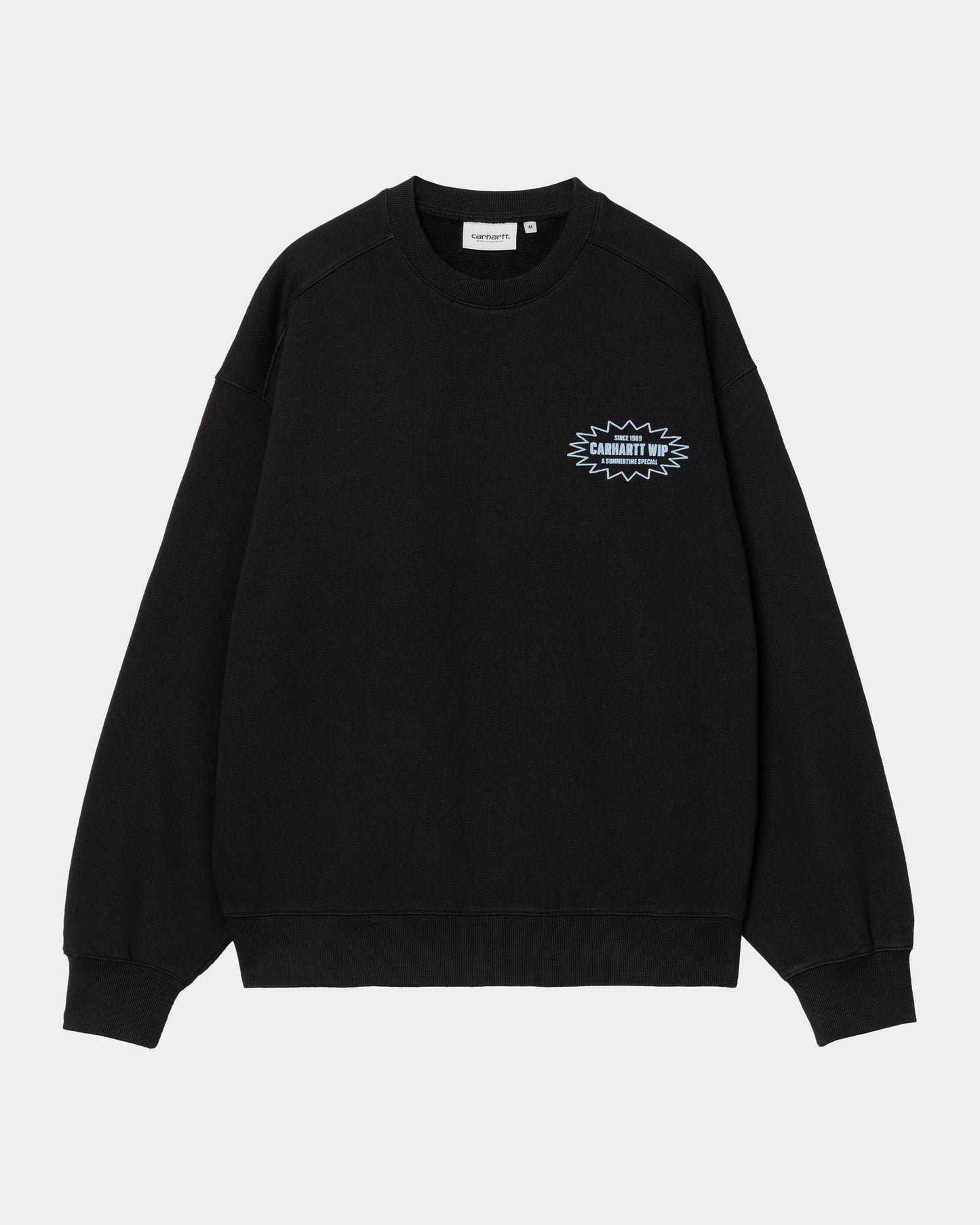 Catalogue Sweatshirt | Black / Bluebird