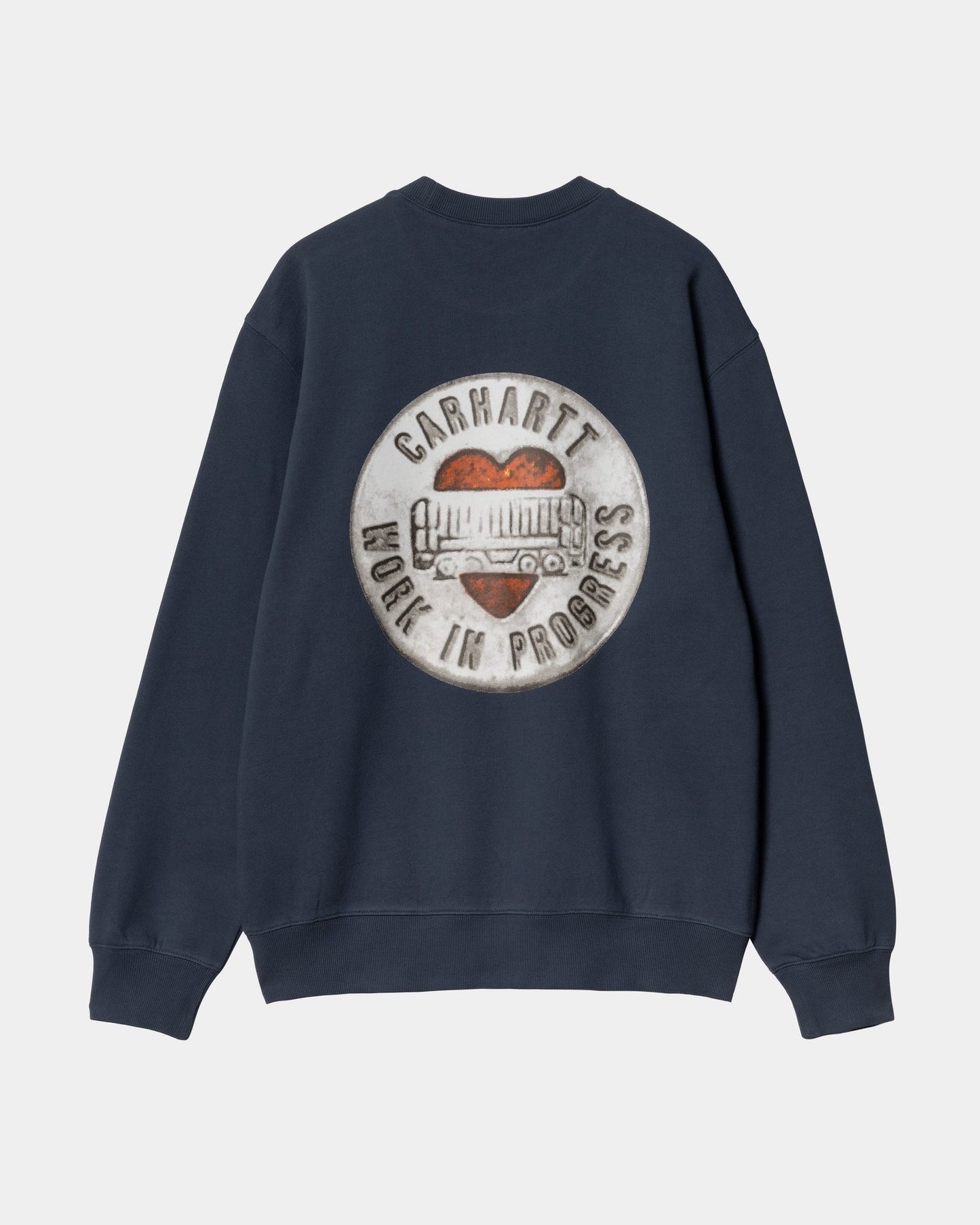 Button Sweatshirt | Blue