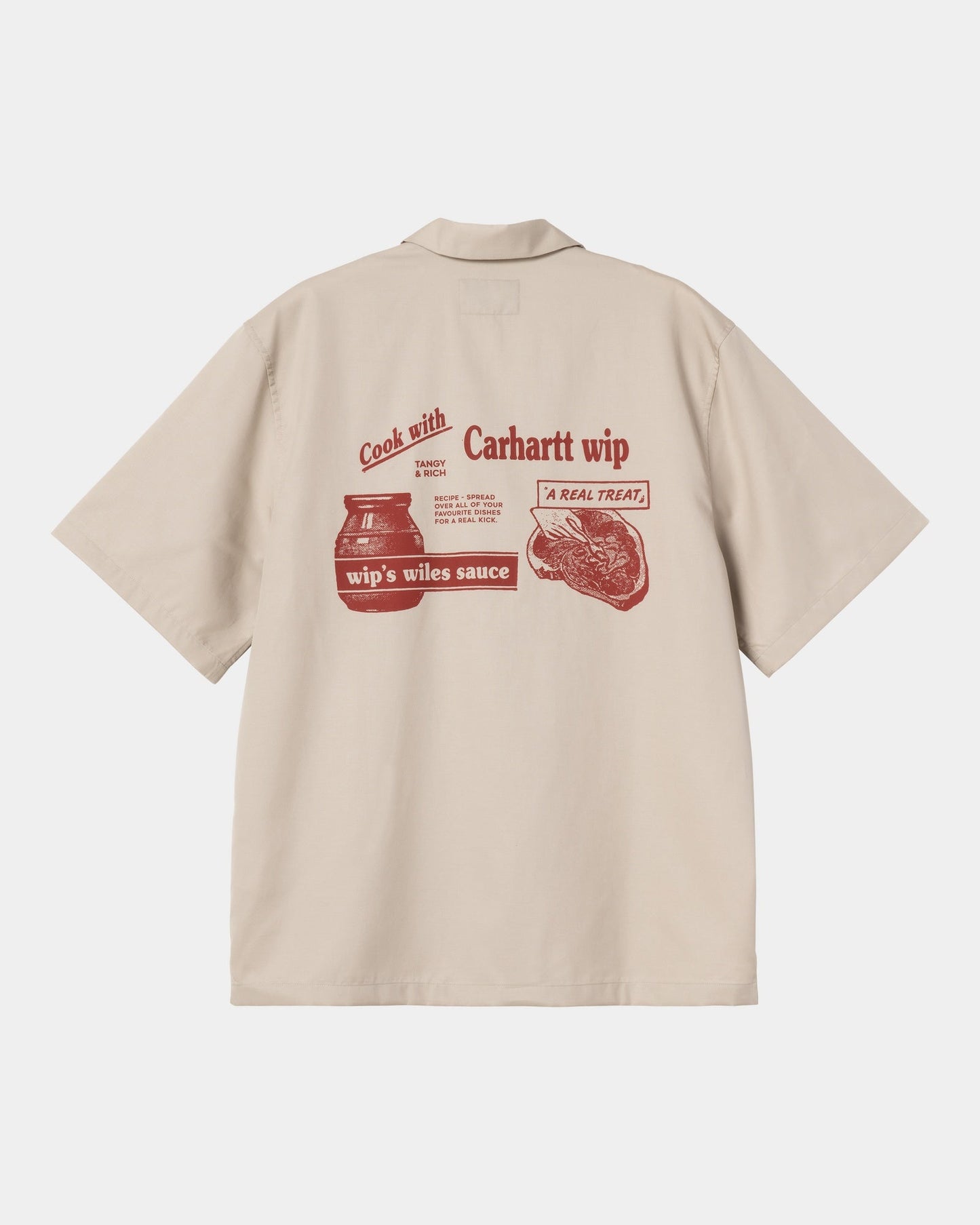 Short Sleeve Deli Shirt | Fleur De Sel / Desire