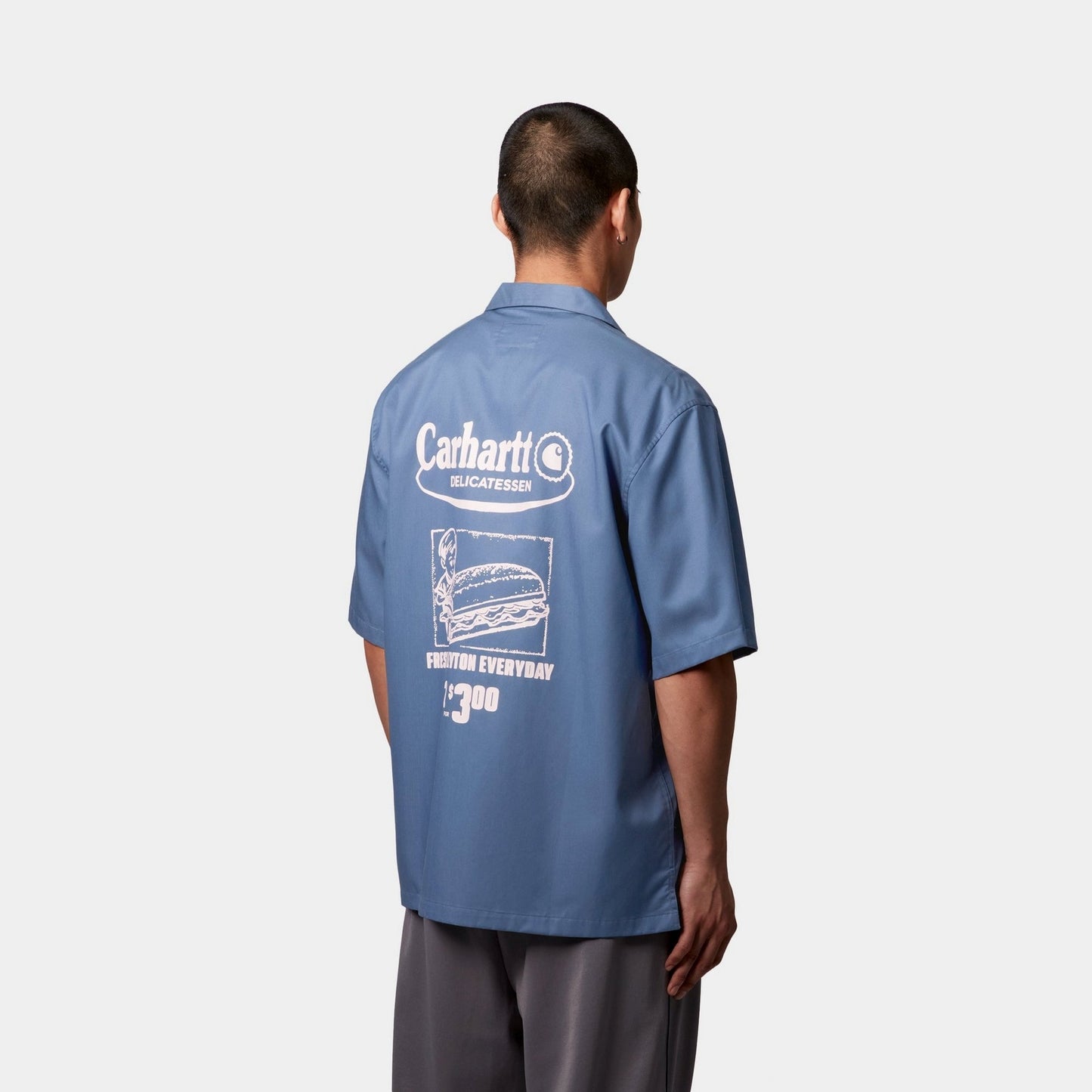 Short Sleeve Deli Shirt | Blue Iris / Air Pink