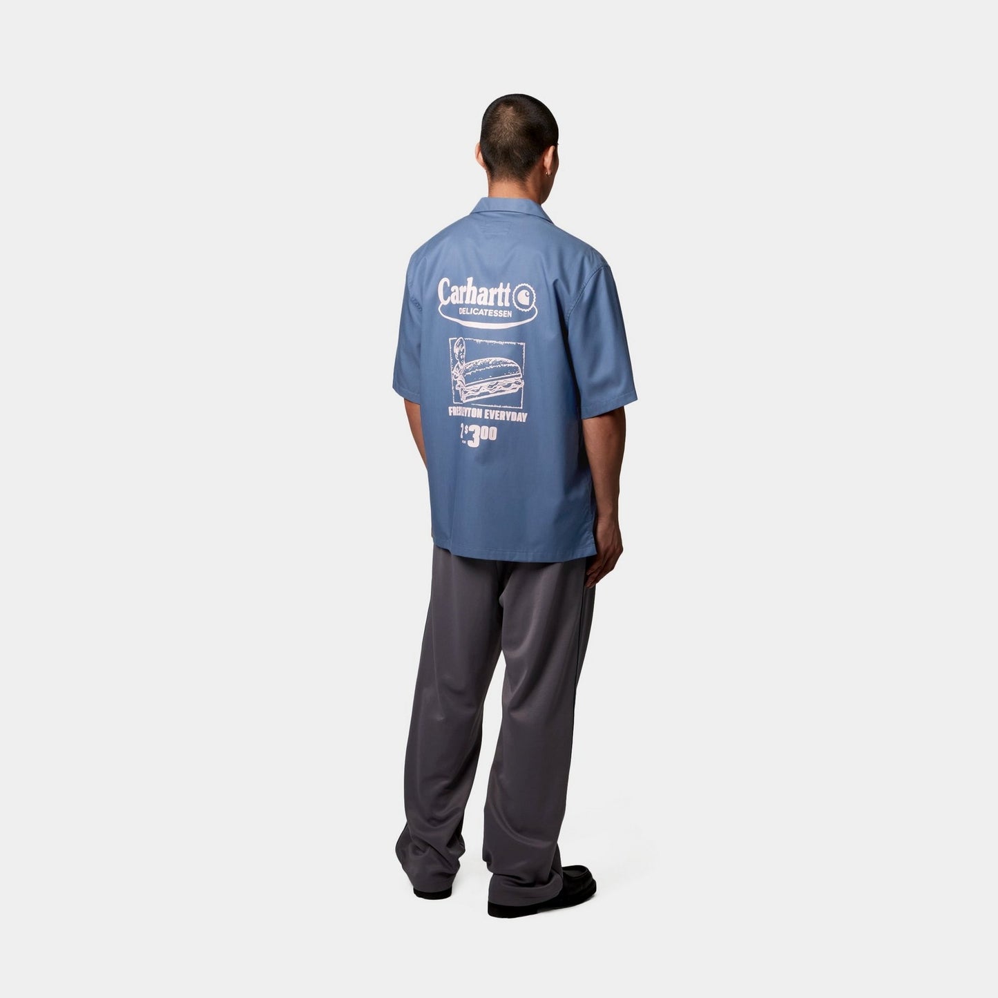 Short Sleeve Deli Shirt | Blue Iris / Air Pink
