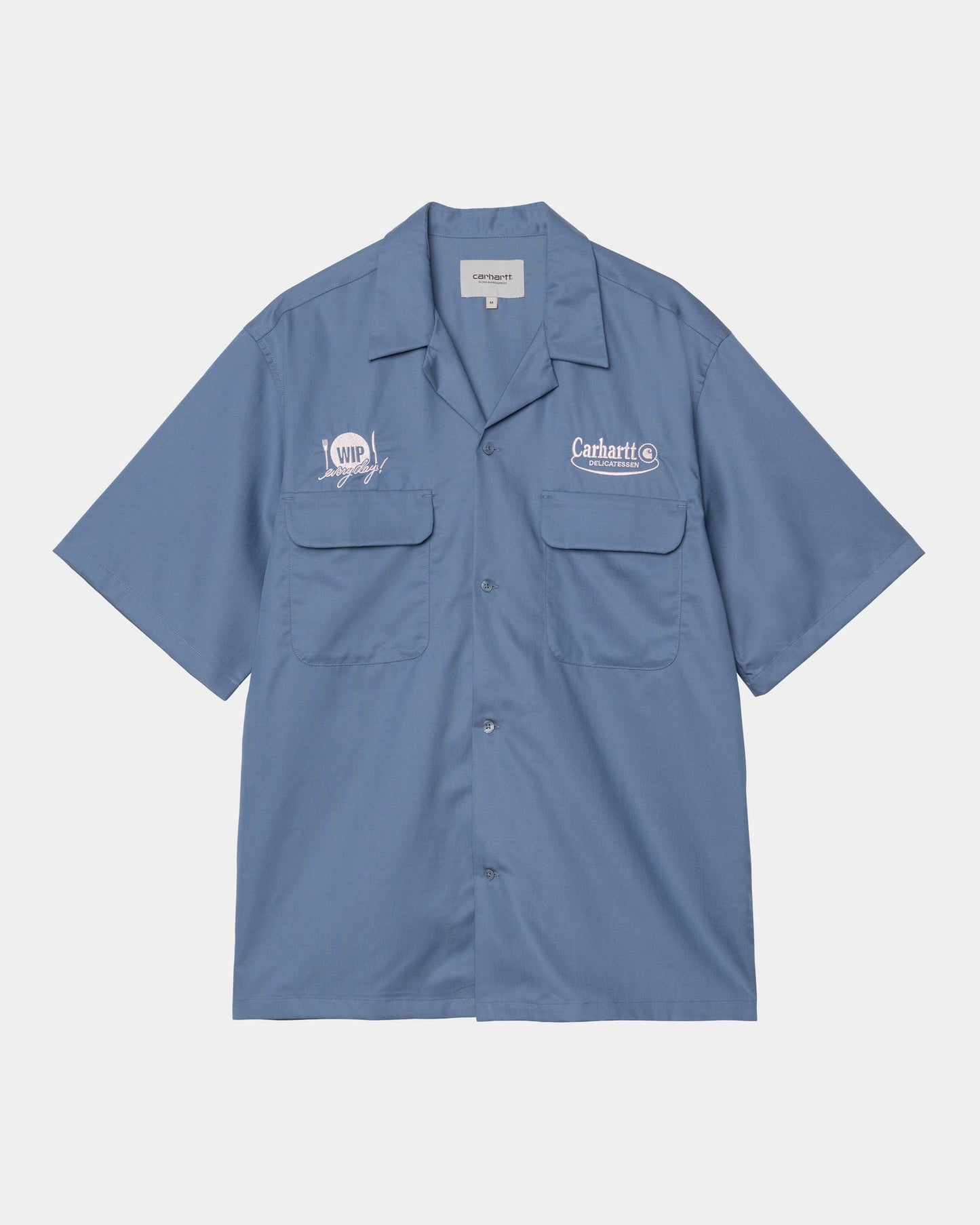 Short Sleeve Deli Shirt | Blue Iris / Air Pink