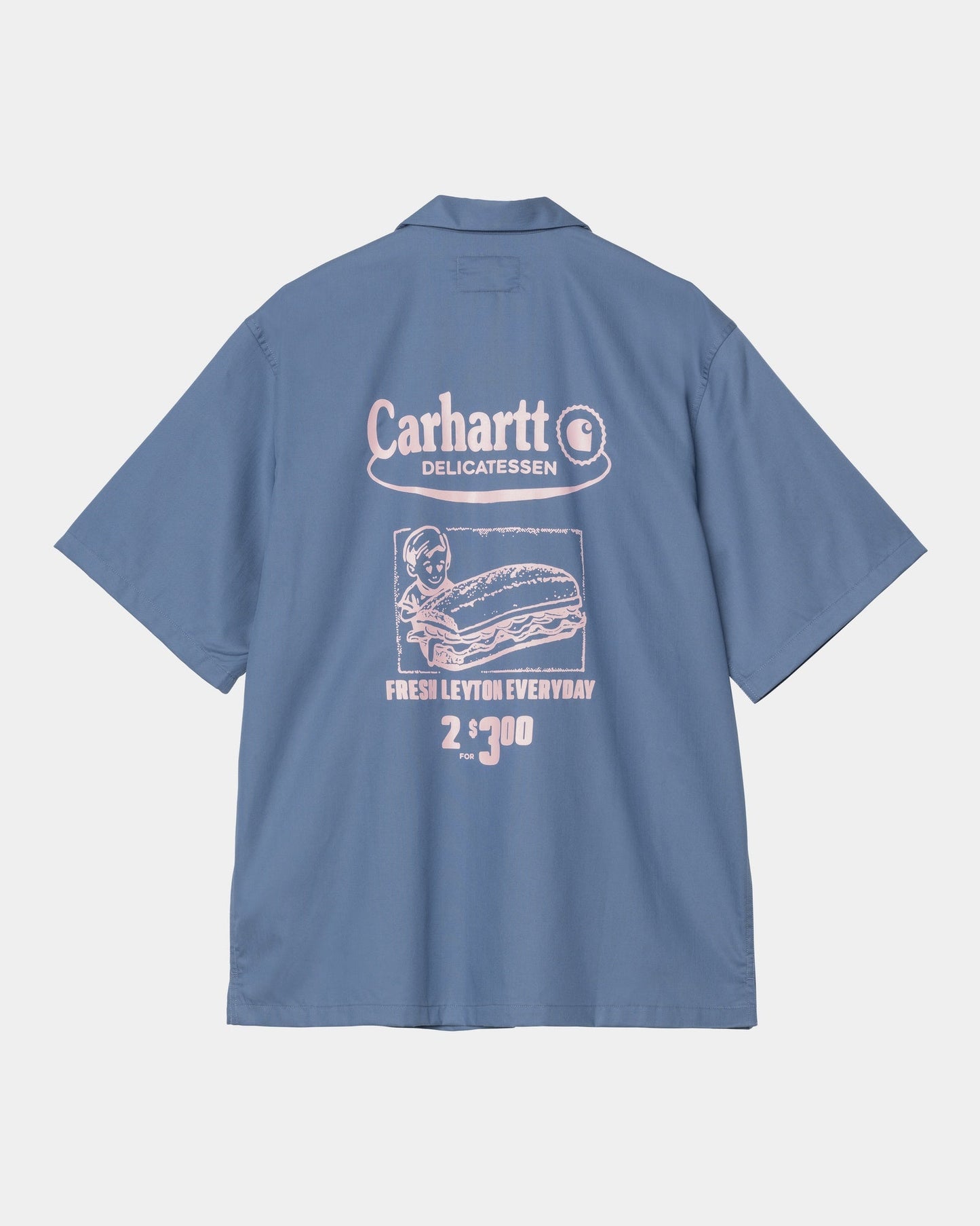 Short Sleeve Deli Shirt | Blue Iris / Air Pink