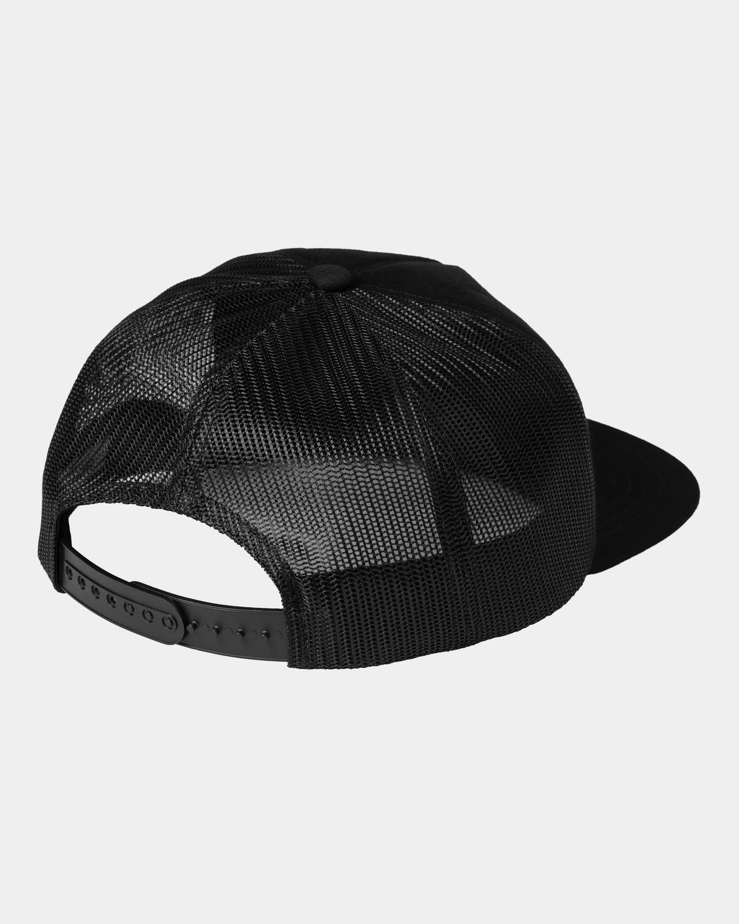 Delicatessan Trucker Cap | Black / Black