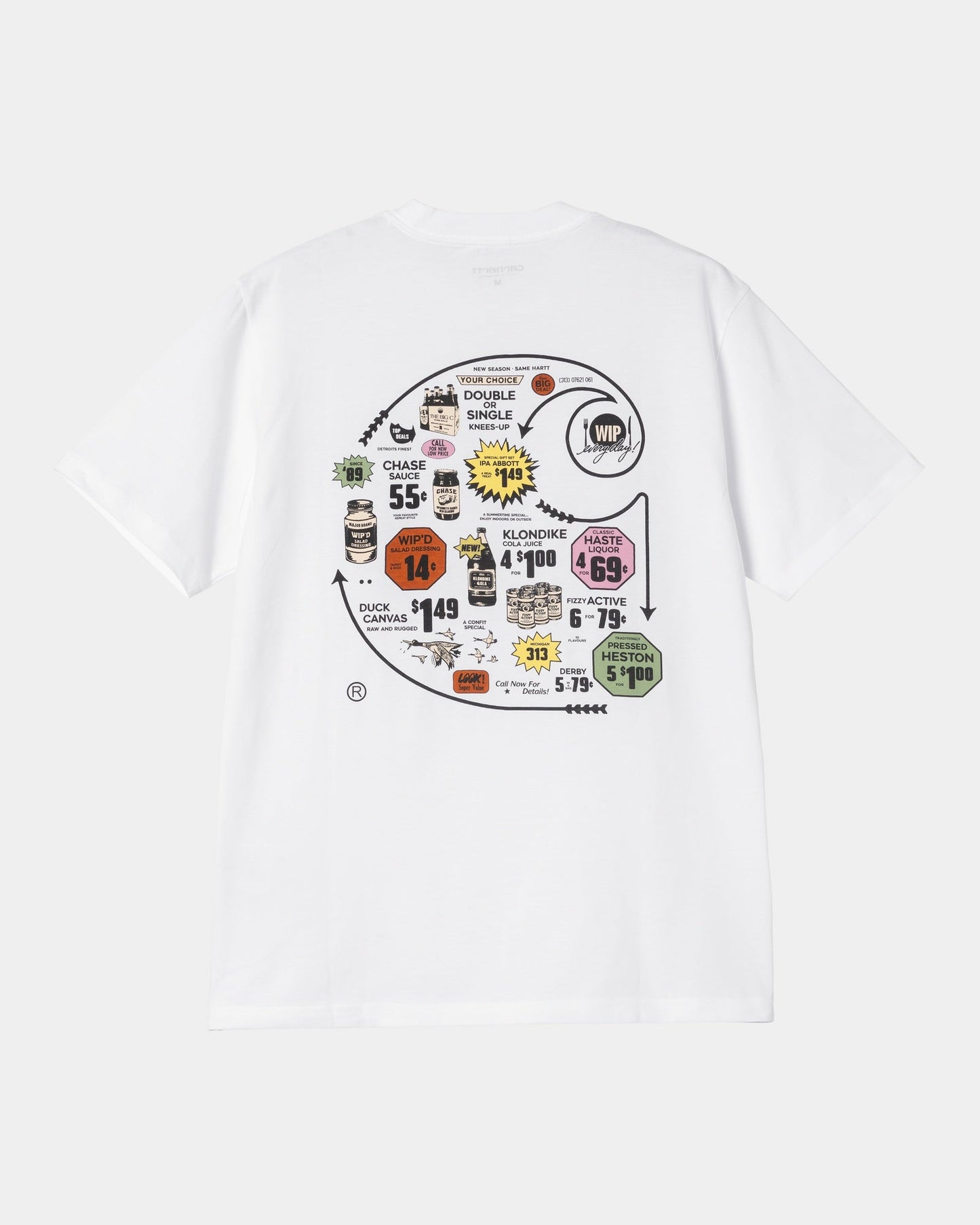 Catalogue C Logo T-Shirt | White