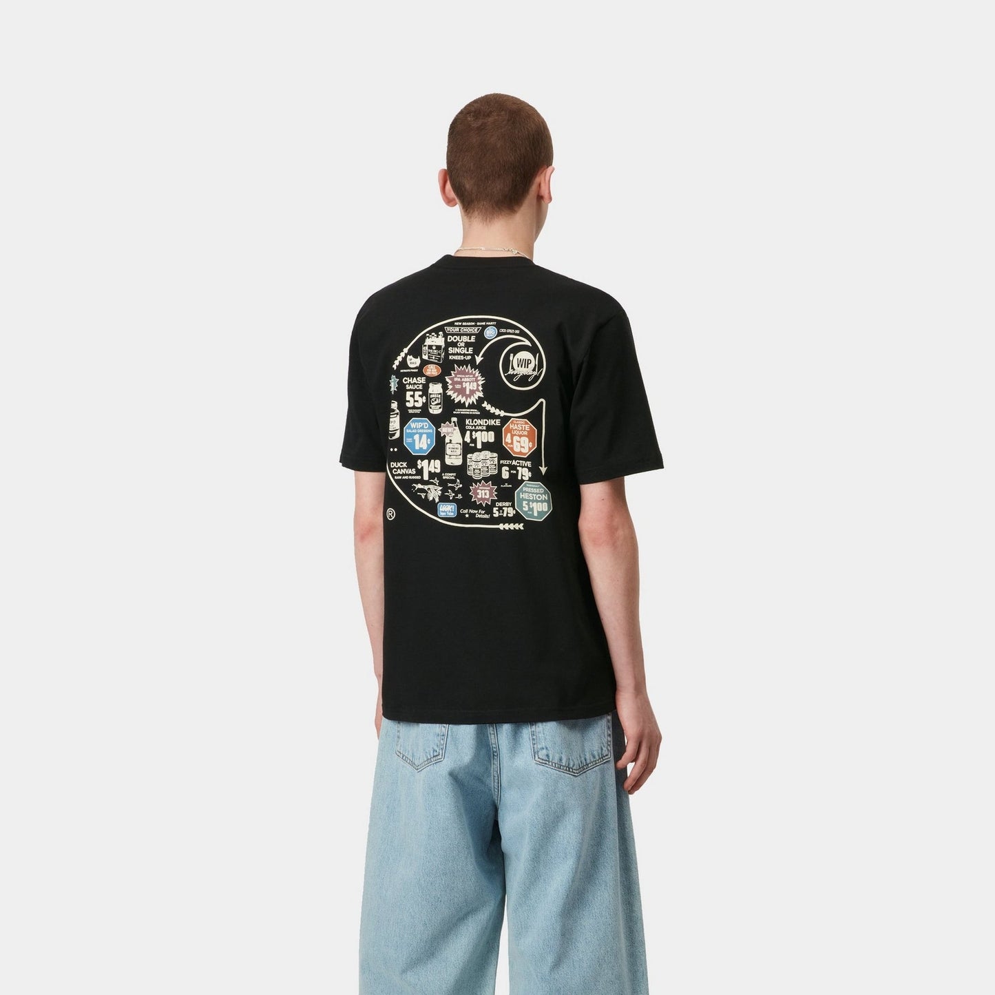 Catalogue C Logo T-Shirt | Black