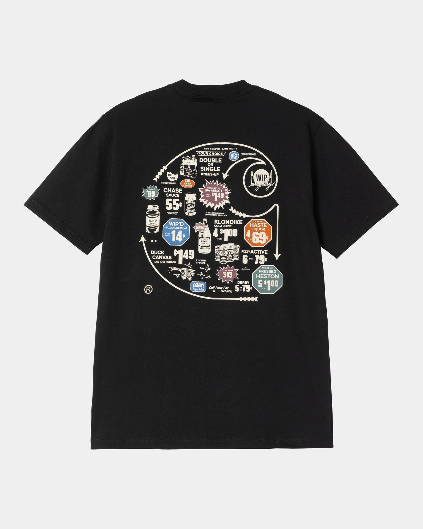 Catalogue C Logo T-Shirt | Black