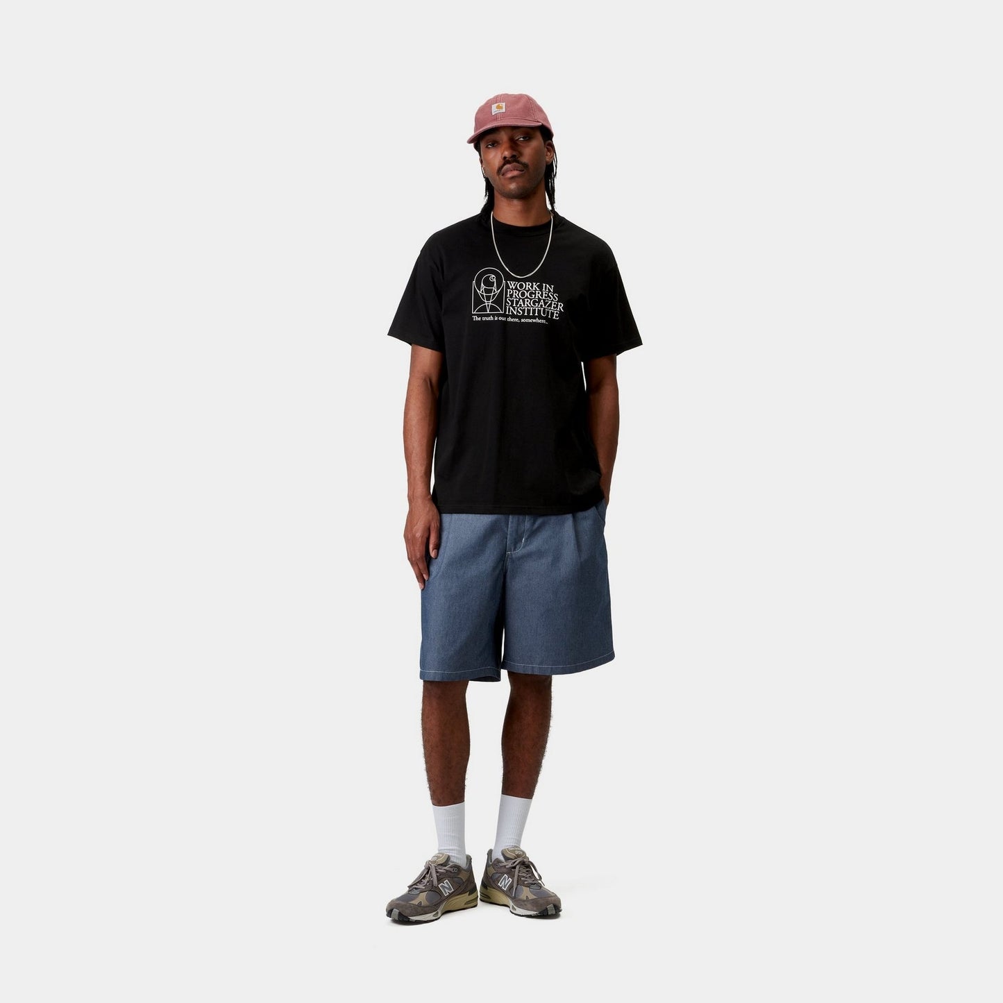 Stargazer T-Shirt | Black / White