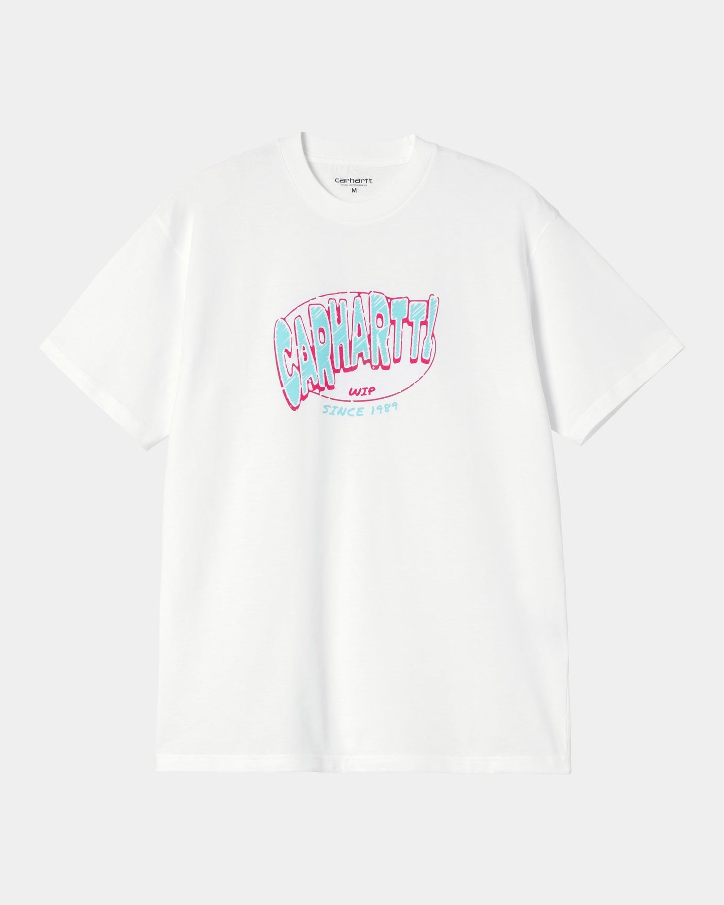 Hot Script T-Shirt | White