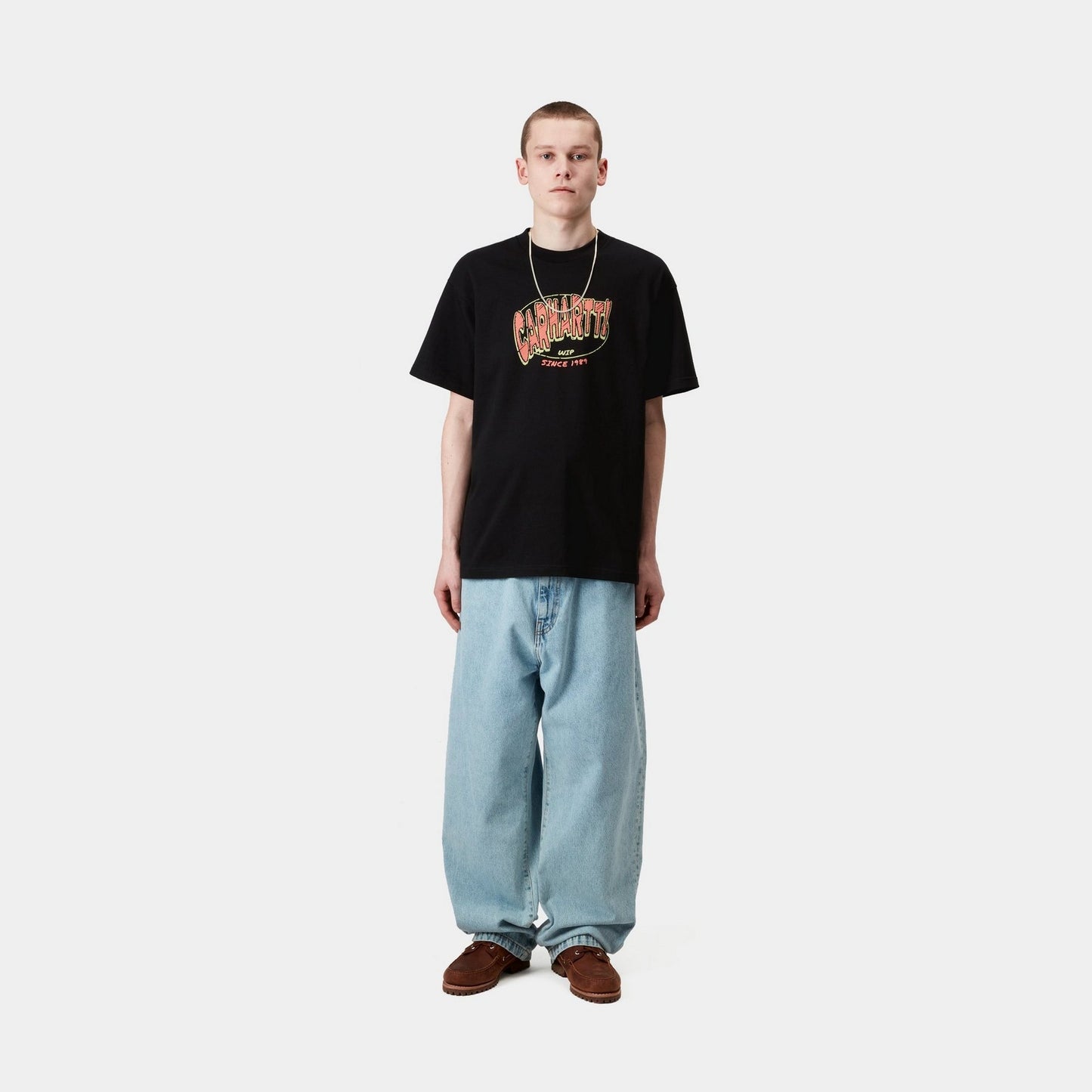 Hot Script T-Shirt | Black
