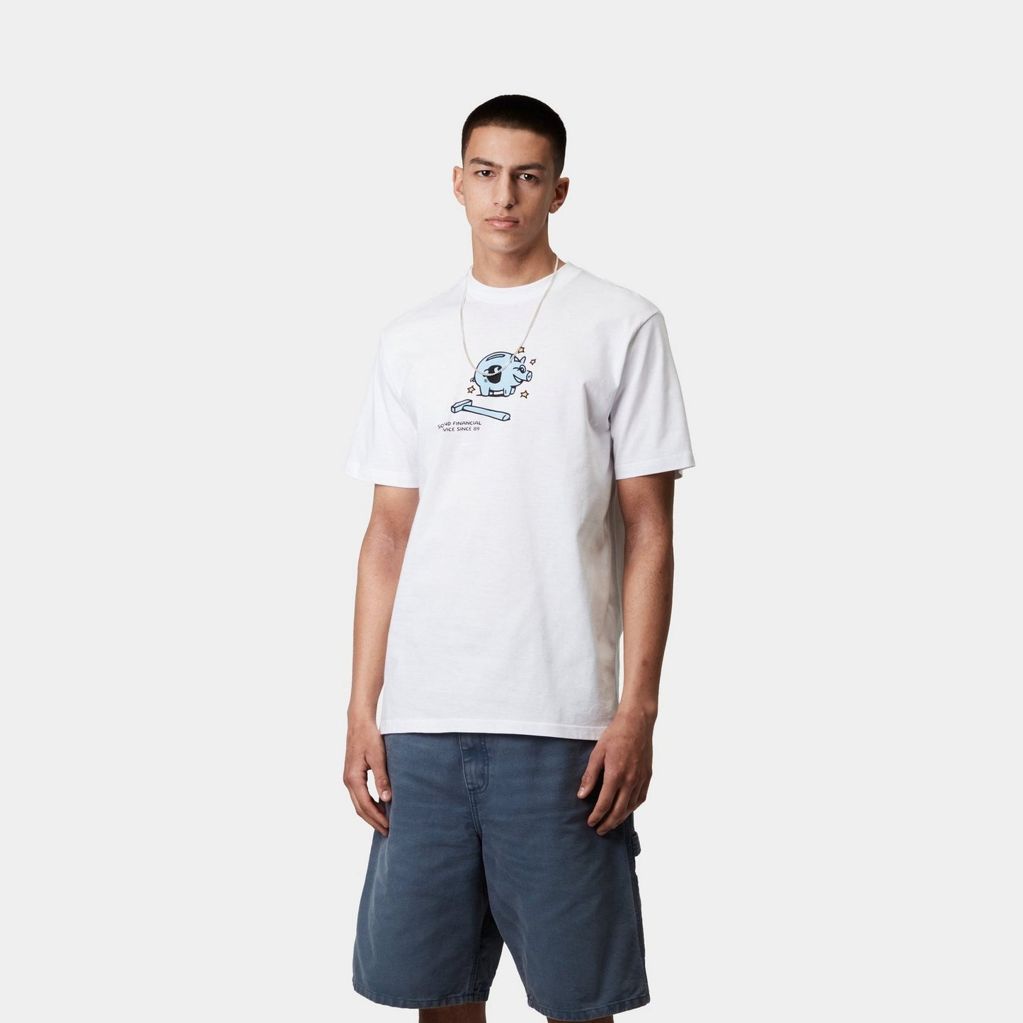 Piggybank T-Shirt | White