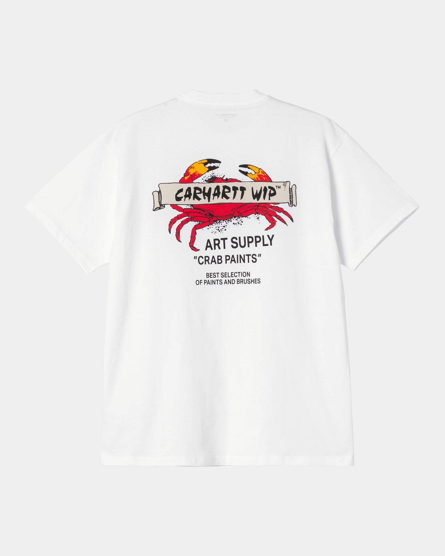 Crab Paint T-Shirt | White