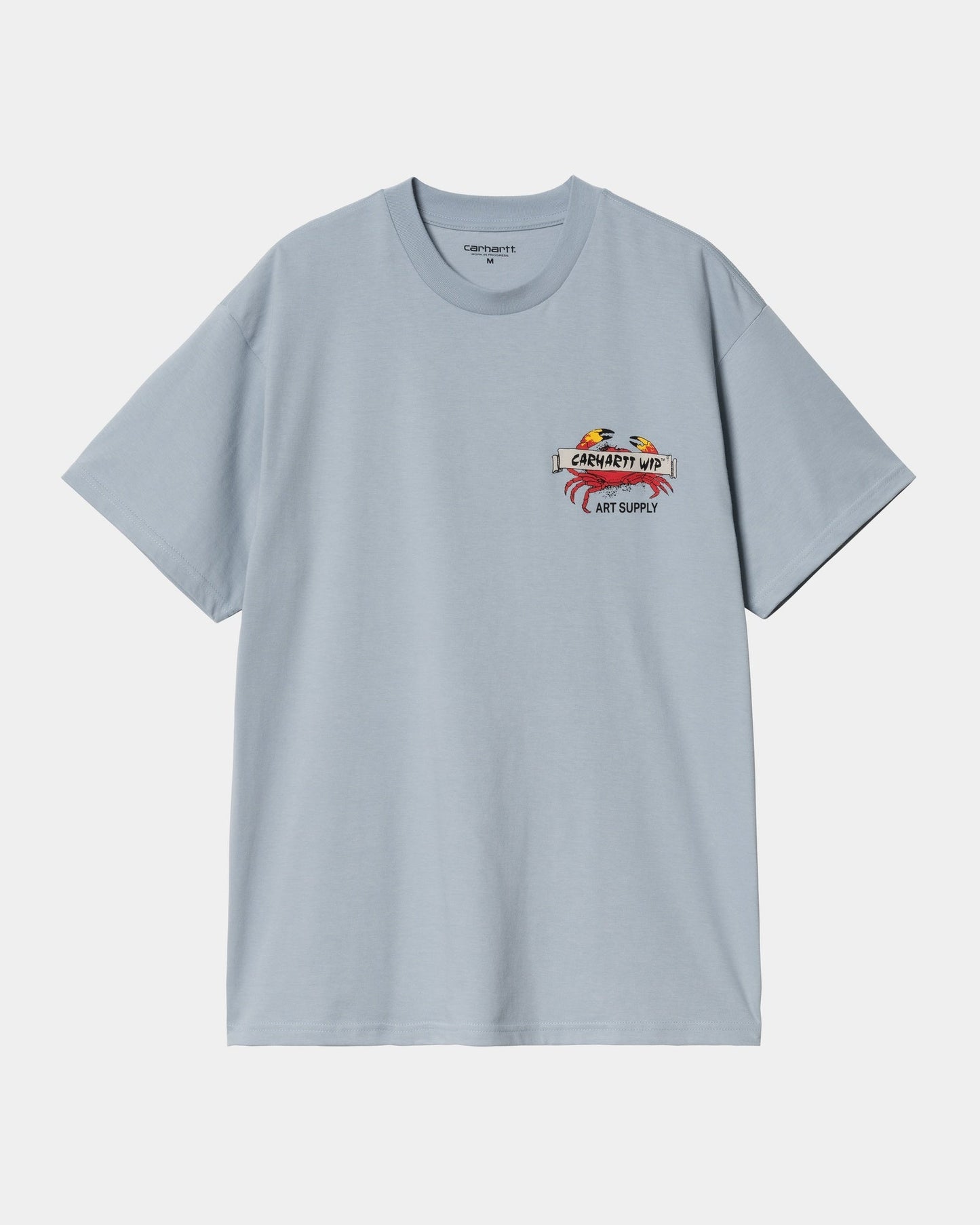 Crab Paint T-Shirt | Frosted Blue