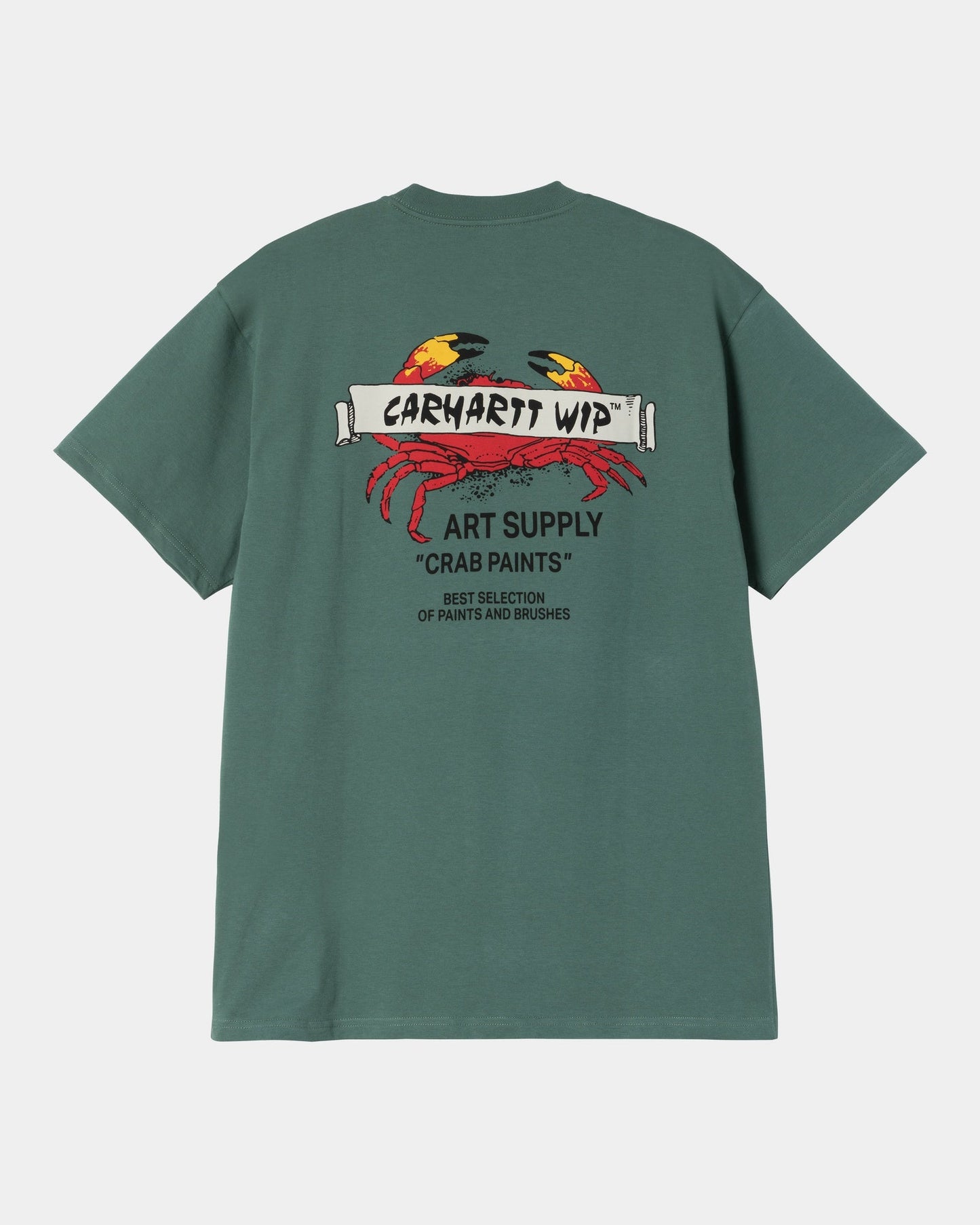 Crab Paint T-Shirt | Silver Pine