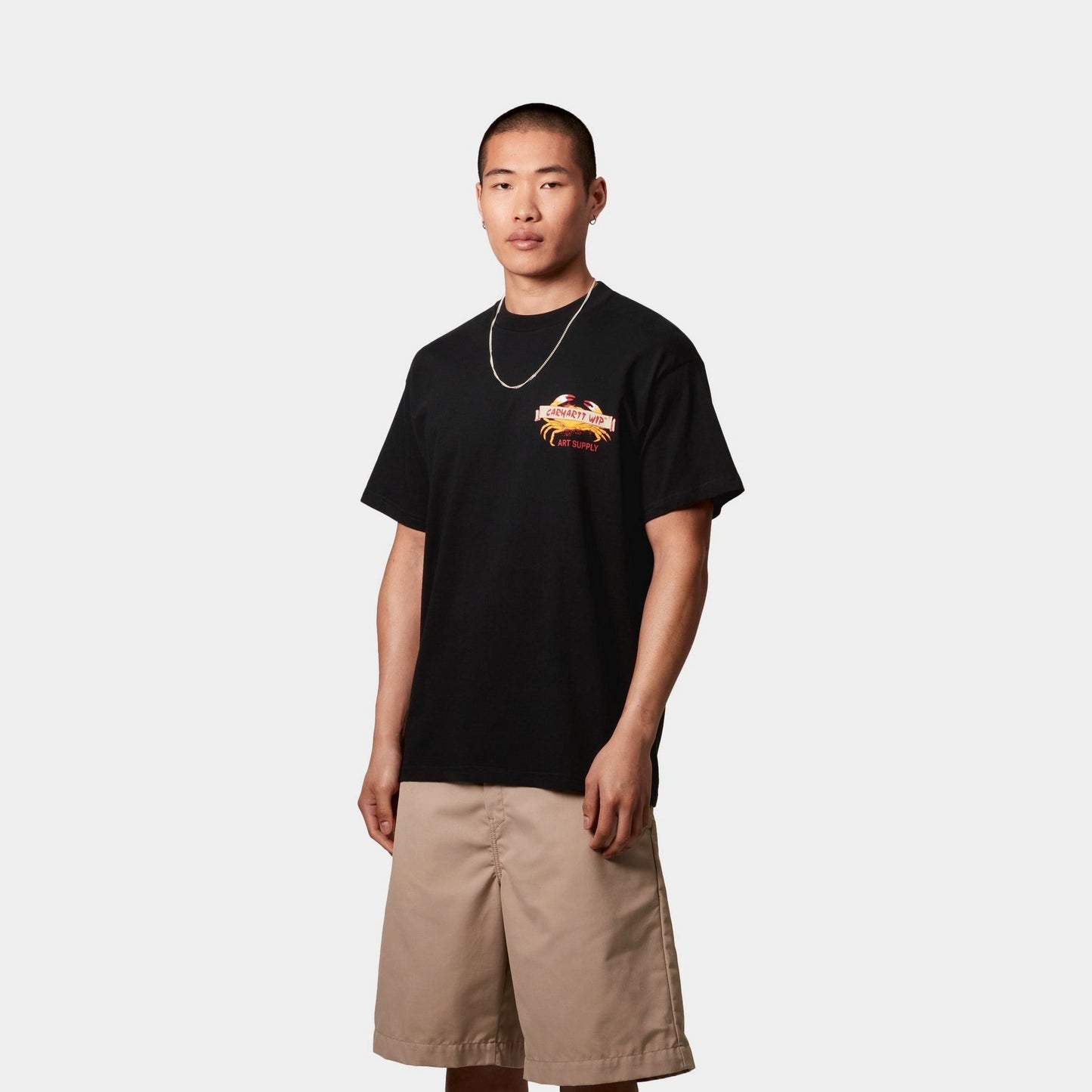 Crab Paint T-Shirt | Black