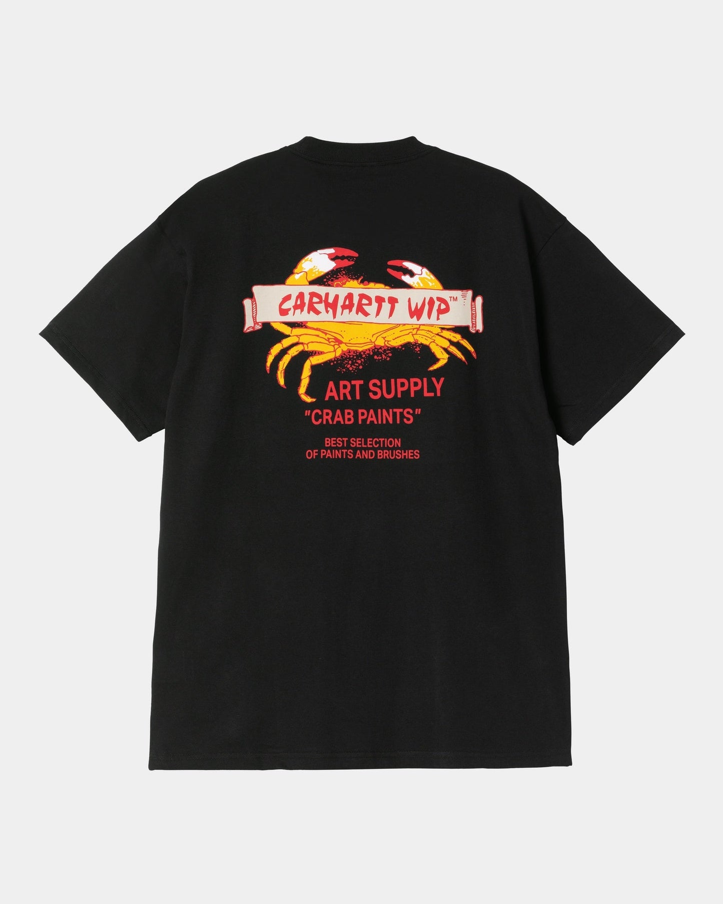 Crab Paint T-Shirt | Black
